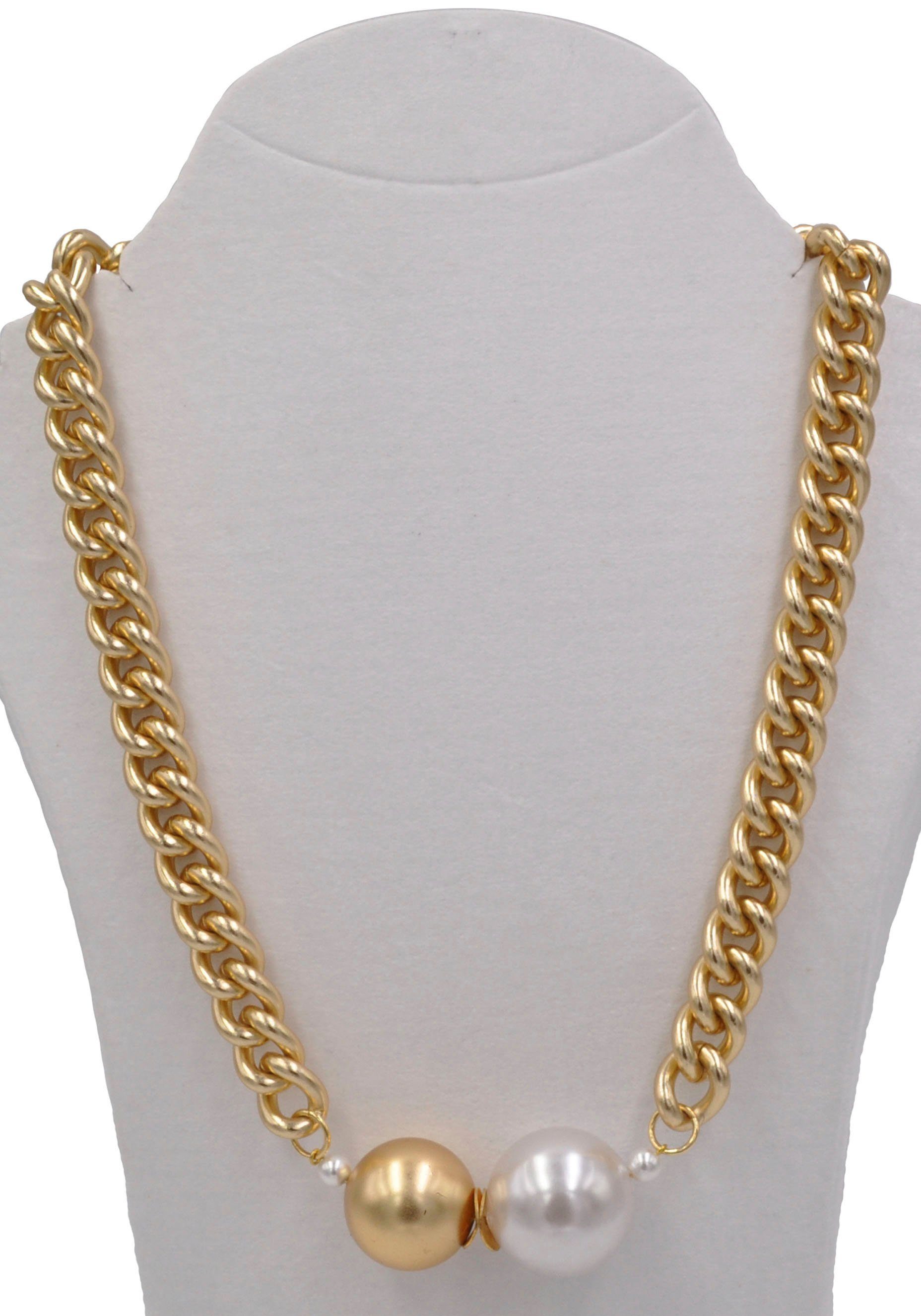 Firetti Collier Chunky Pearl met kunststof kraal
