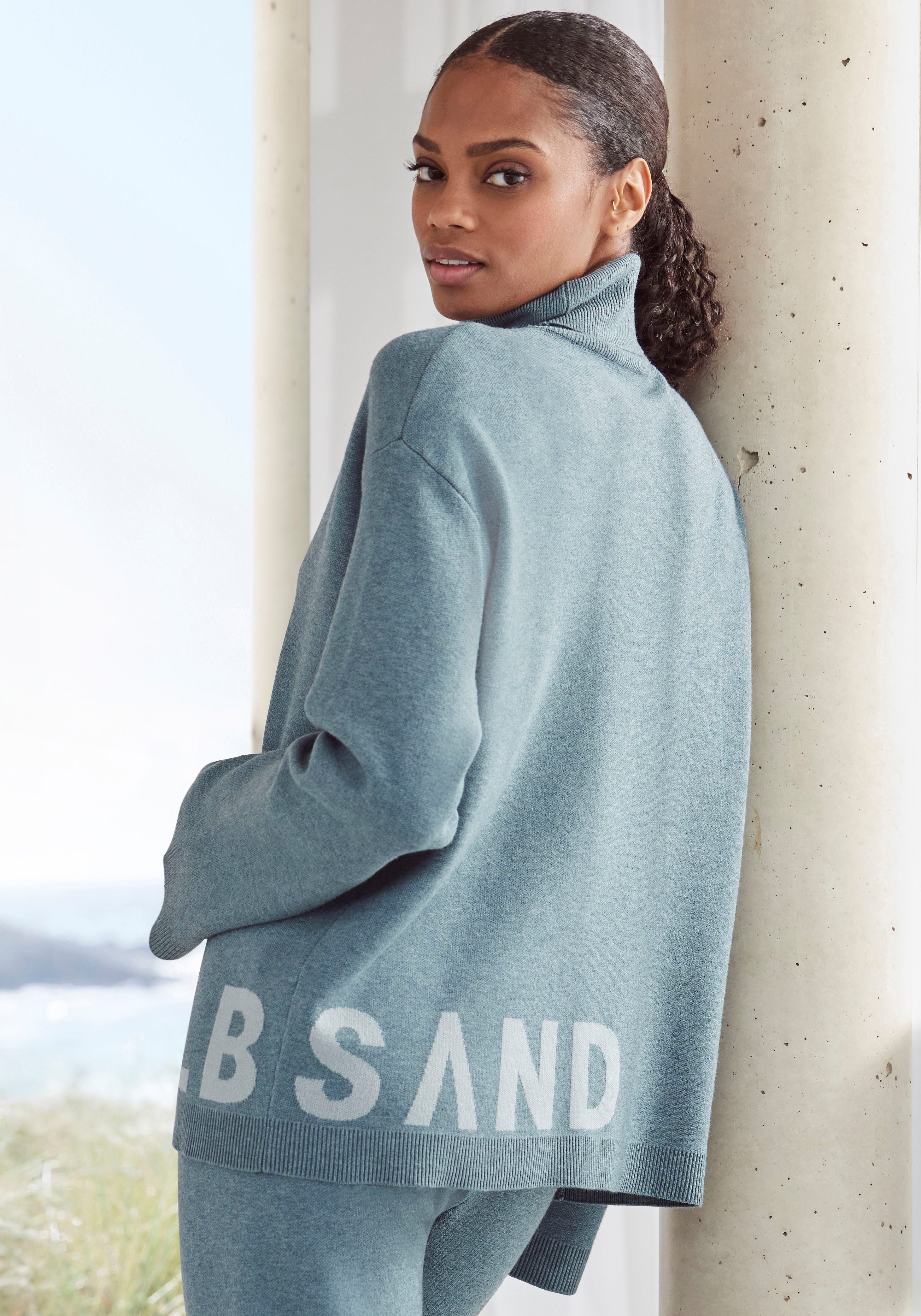 Elbsand Sweater uit duurzame materiaal