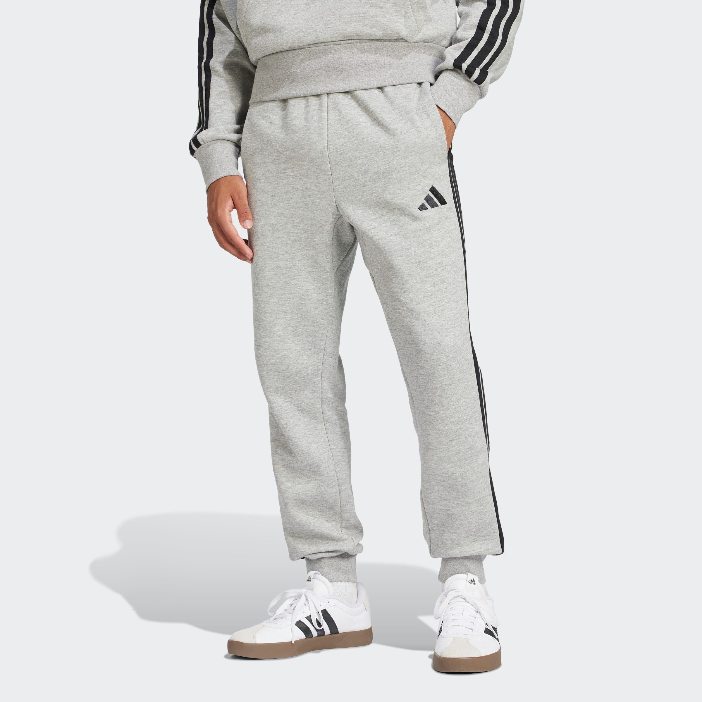 adidas Sportswear Sportbroek M 3S FL TC PT (1-delig) heren sportbroeken maat XXXL grijs