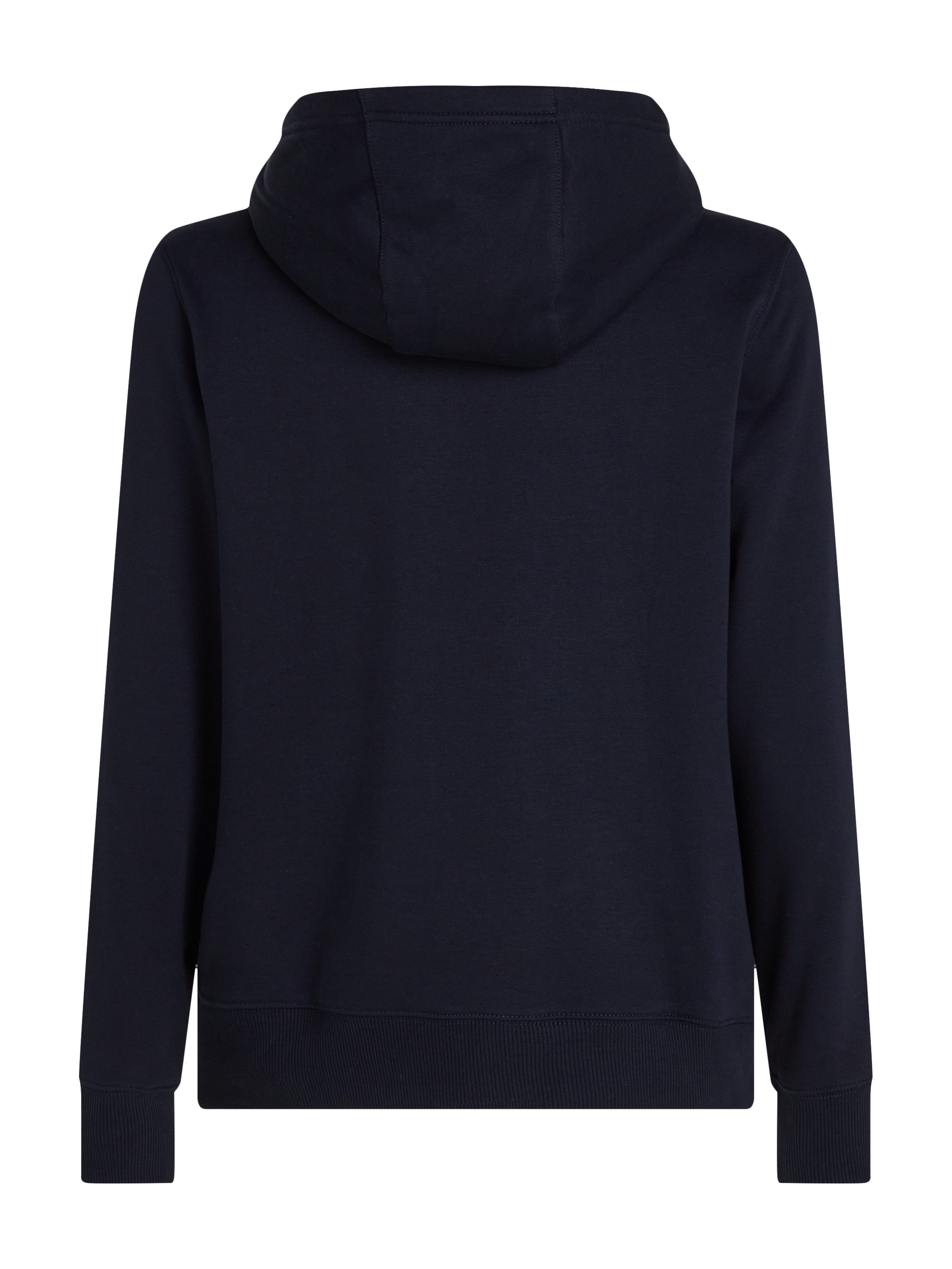 Tommy Hilfiger Hoodie HILFIGER CHEST INSERT HOODY met capuchon, kangoeroezak, logo-inscriptie