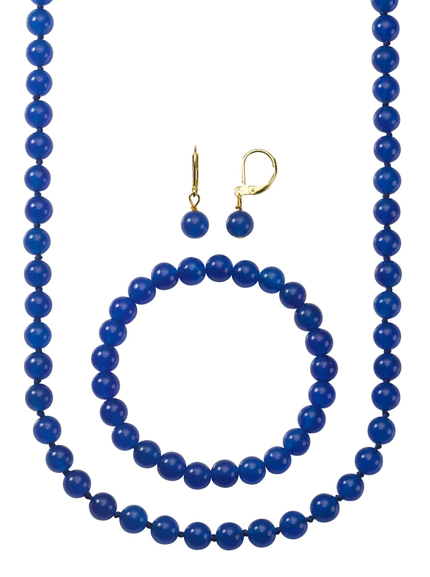 Lady Collier-set dames sieradensets maat N-maten blauw