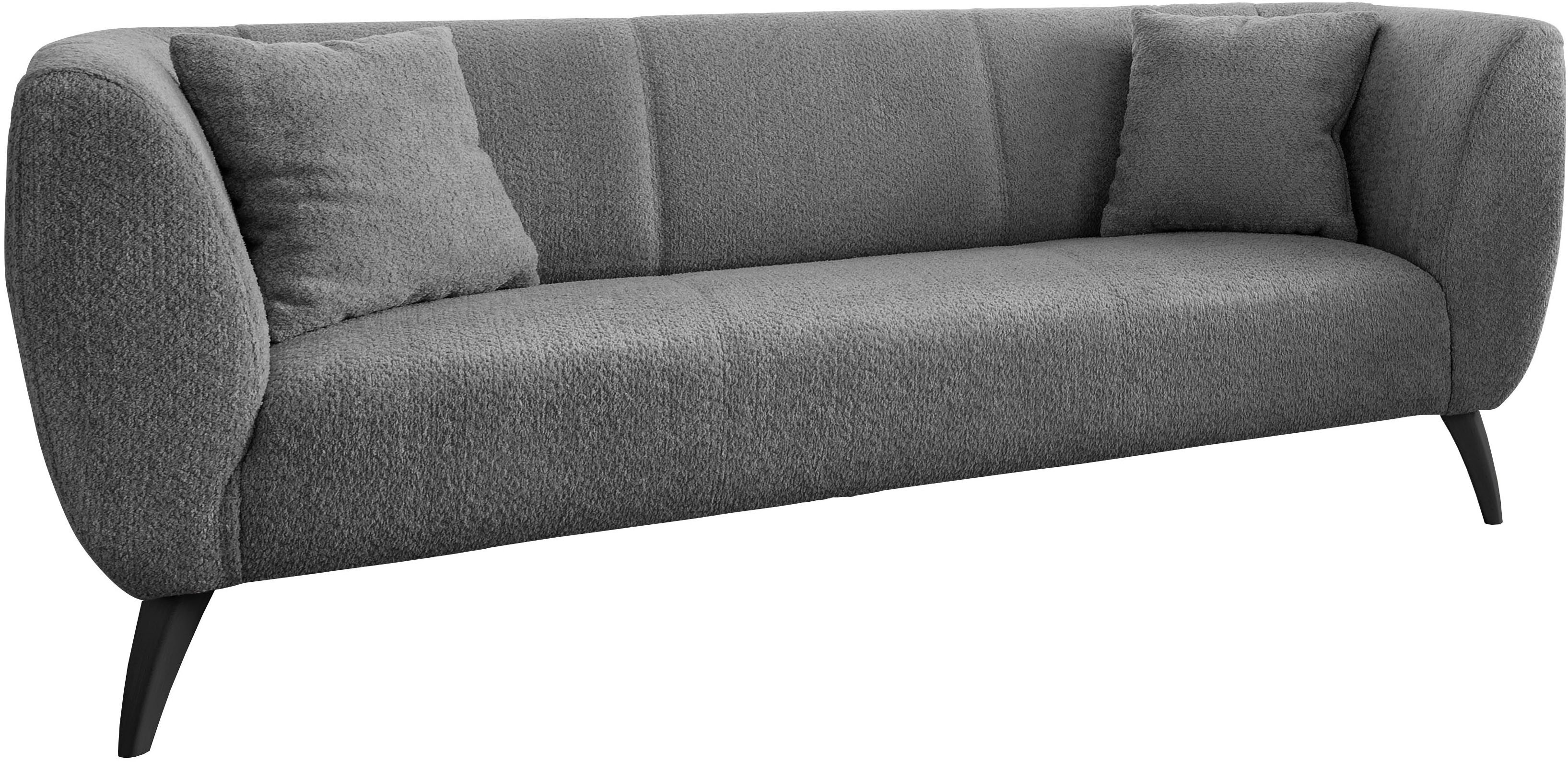 INOSIGN 3-zitsbank twee verschillende pootkleuren naar keuze