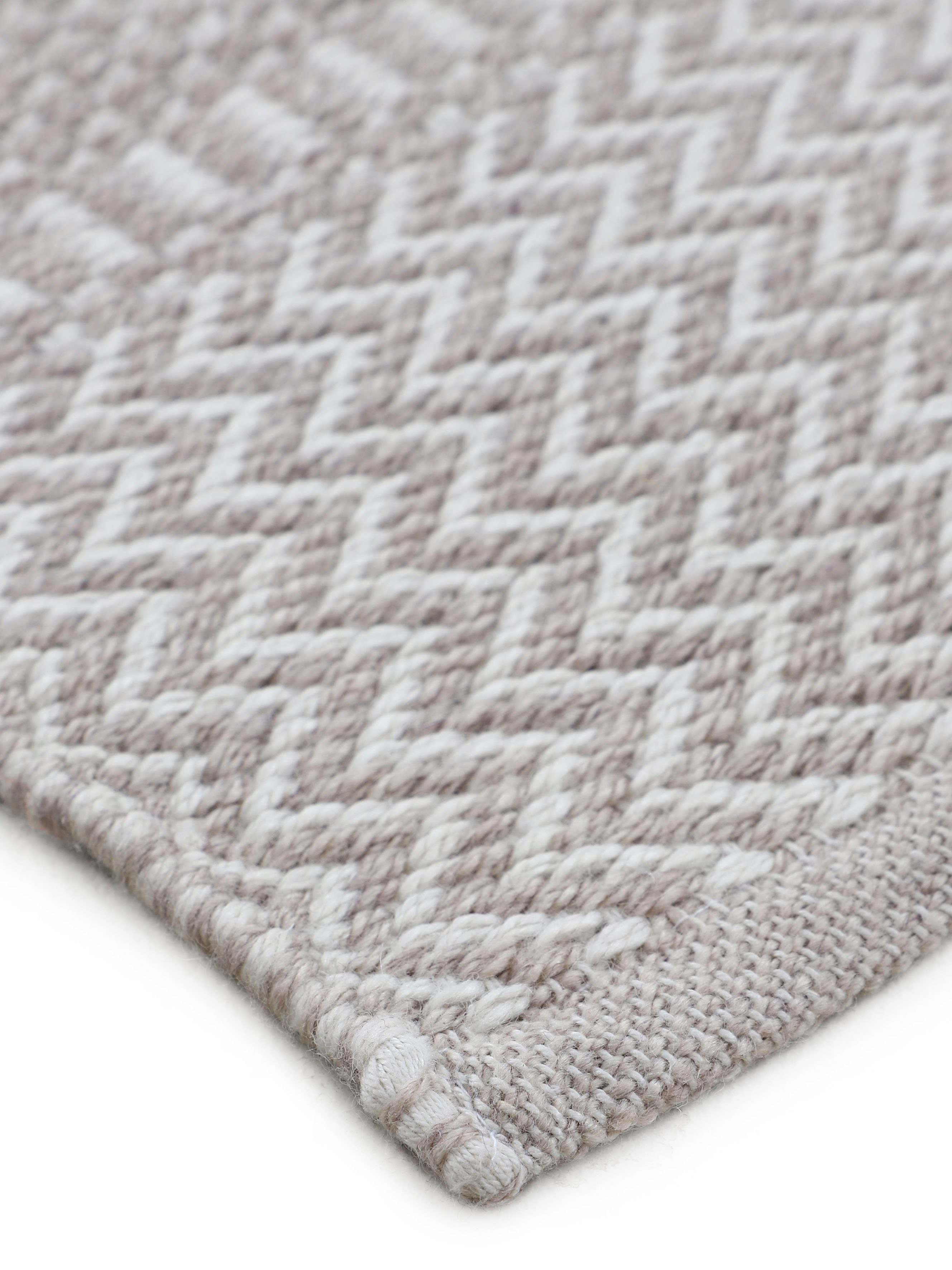 carpetfine Vloerkleed Frida 205 Omkeerbaar tapijt, 100% gerecycled materiaal (PET), vlakweefsel, sisal uitstraling