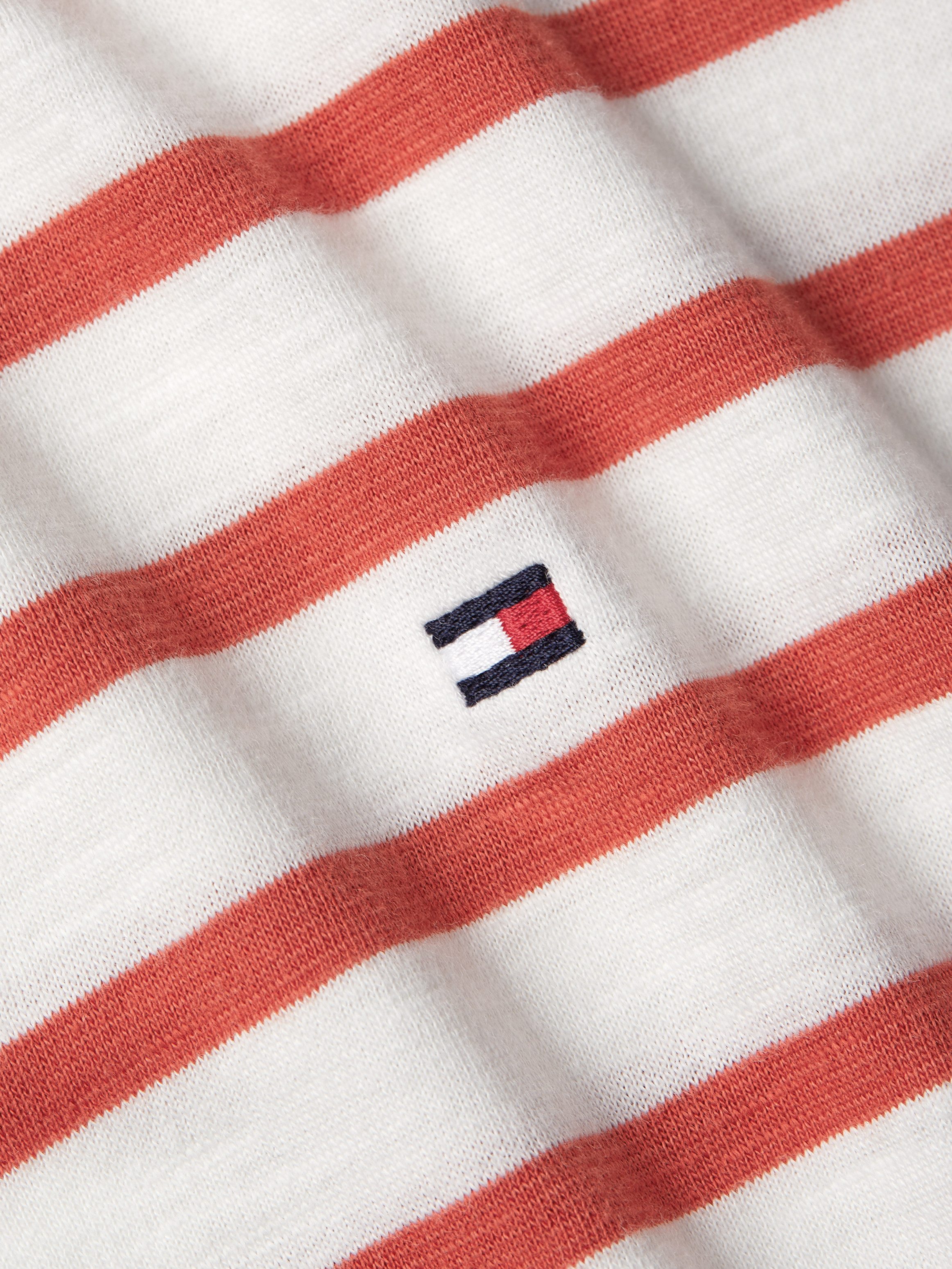 Tommy Hilfiger Shirt met ronde hals 1985 SLIM SLUB C-NK SS