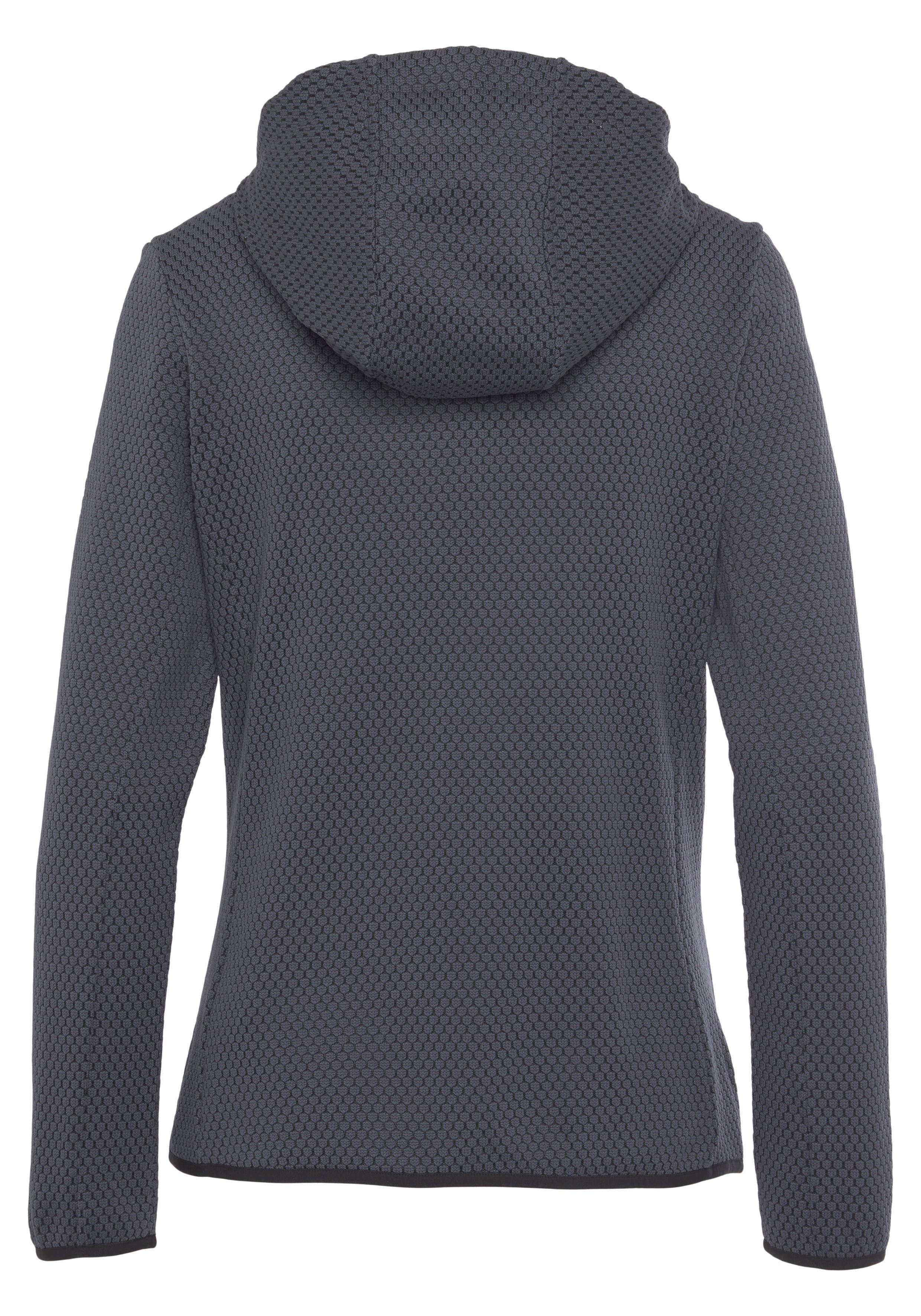 CMP Gebreid fleecejack Warmte & windafstotend & ademend