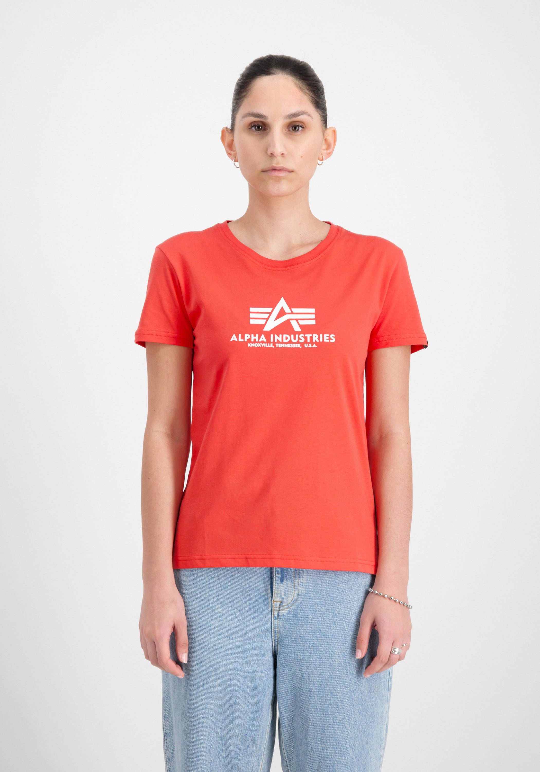 Alpha Industries T-shirt Women T-Shirts New Basic T Women