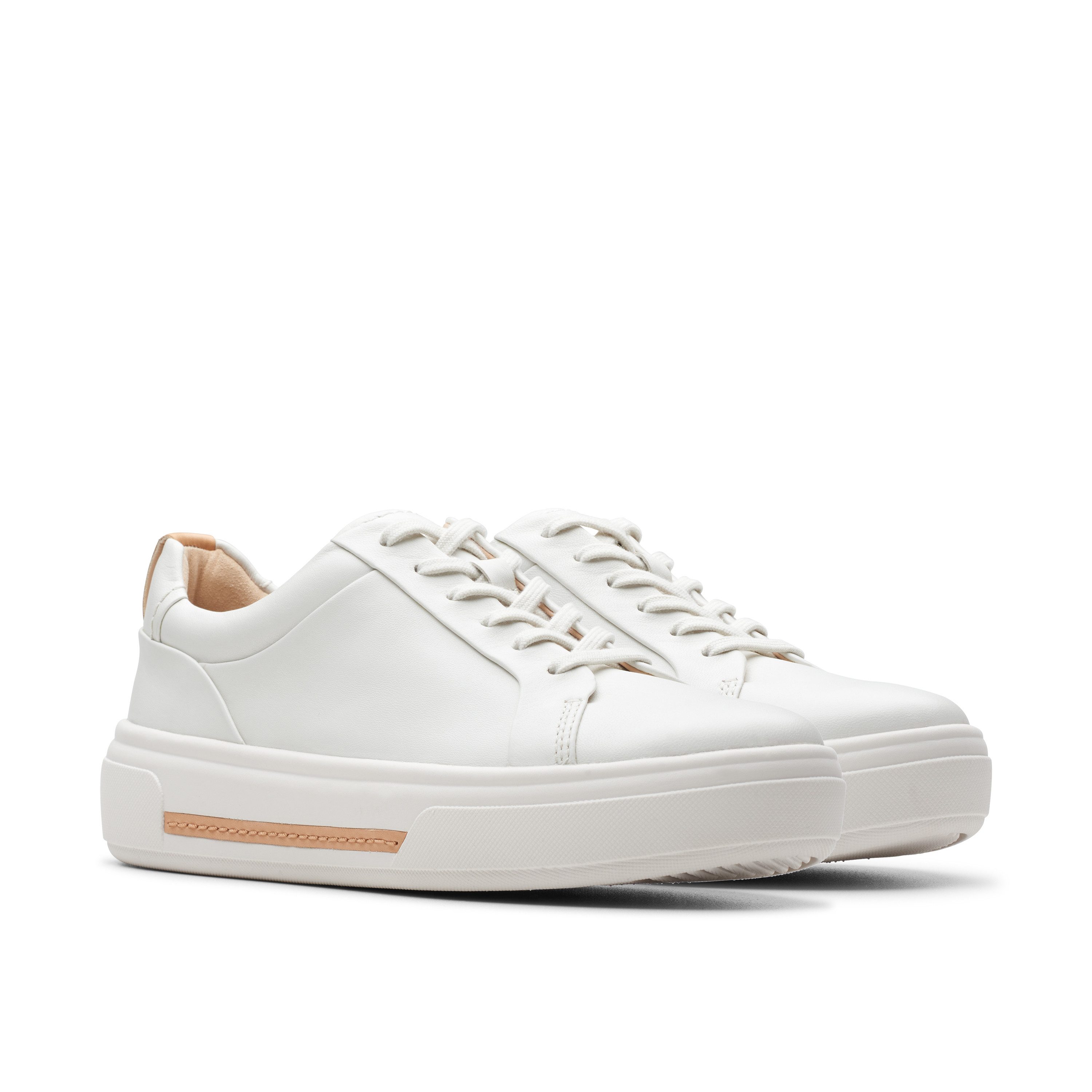 Clarks Veterschoenen Hollyhock Walk Plateauschoen, lage schoen, sneaker met modieuze zool