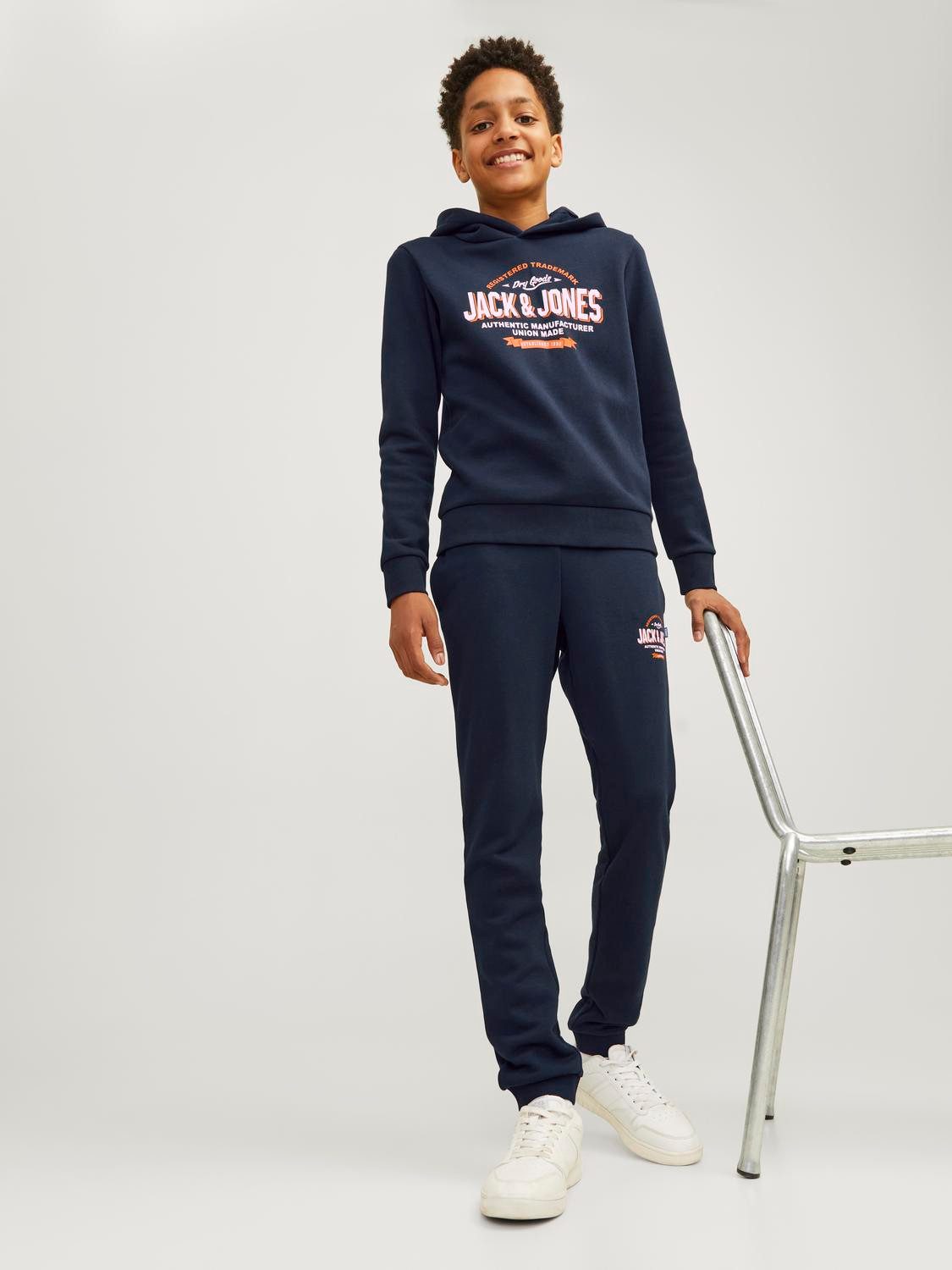 Jack & Jones Junior Sweatbroek JPSTELOGO SWEATPANTS 2COL 24/25 NOOS JNR