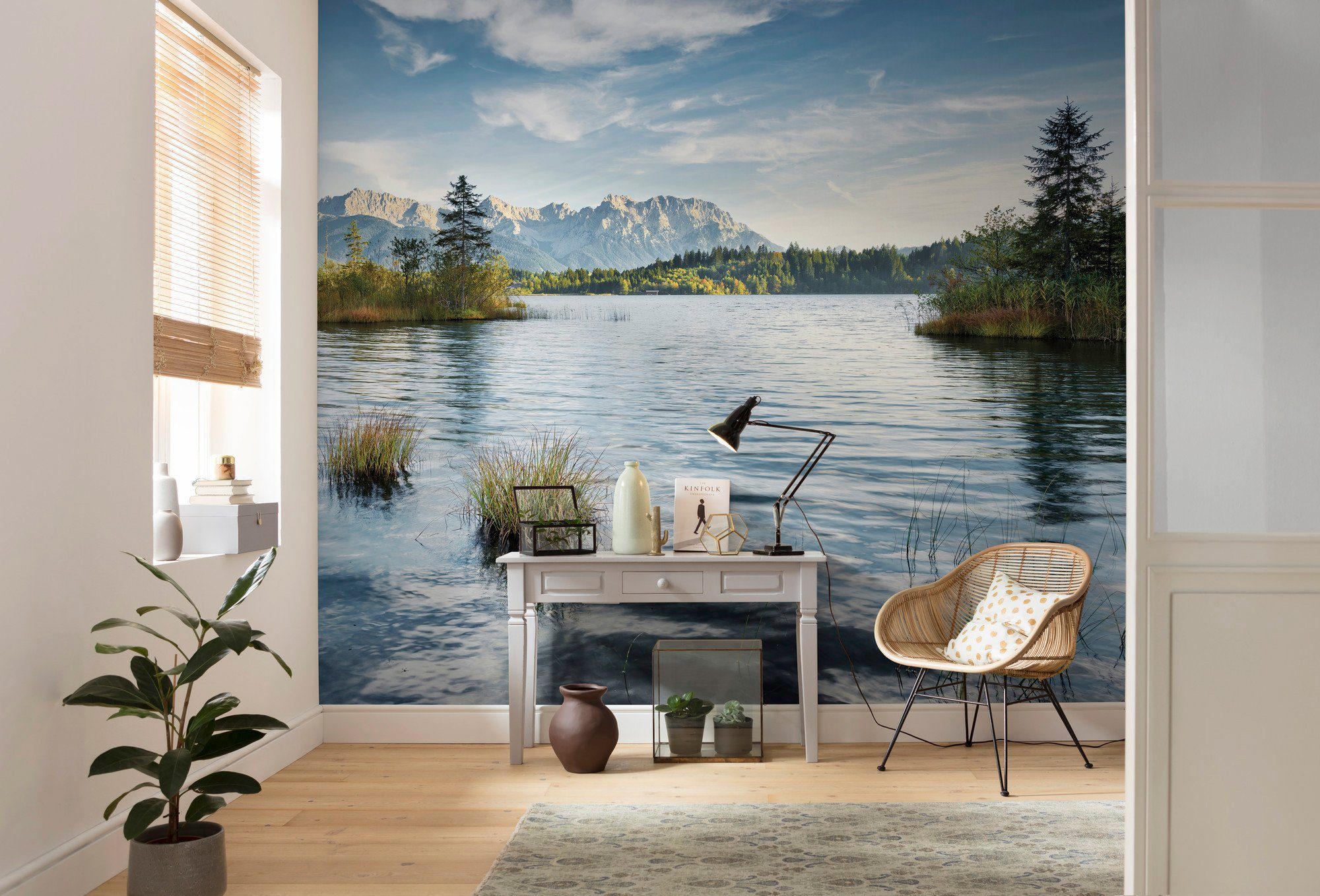 Komar Vliesbehang Digitale print vlies - Am Ende des Tages - Afmeting 300 x 280 cm (6 stuks)