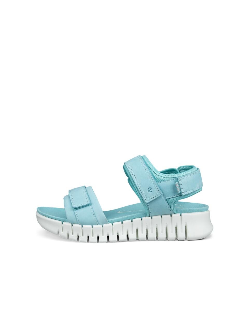 Ecco Sandaaltjes ECCO GRUUV SOL W plateau, zomerschoen, sandaal met praktische klittenband