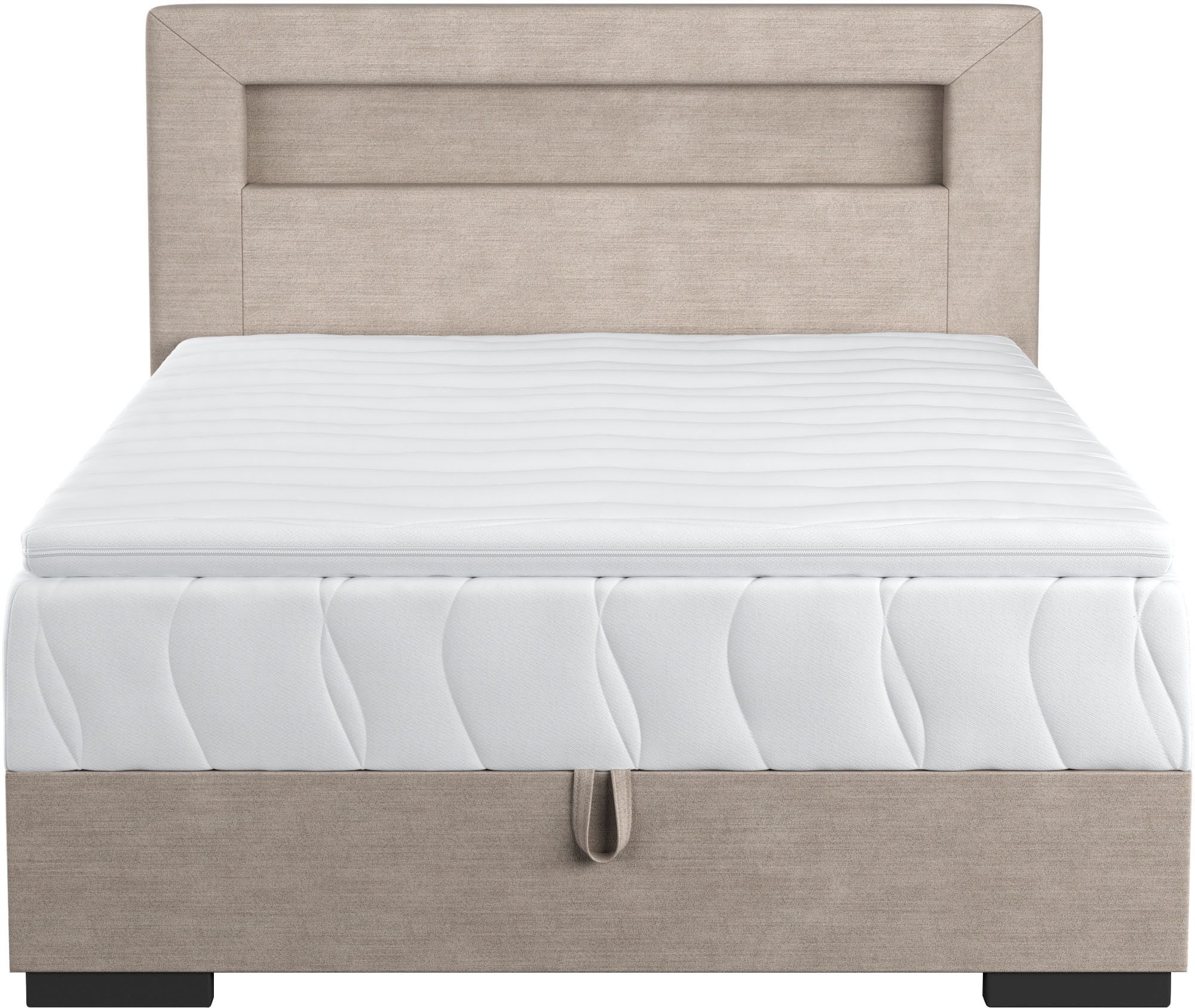 COTTA Boxspring Kelly uitgerust met led-licht, incl. bedlade