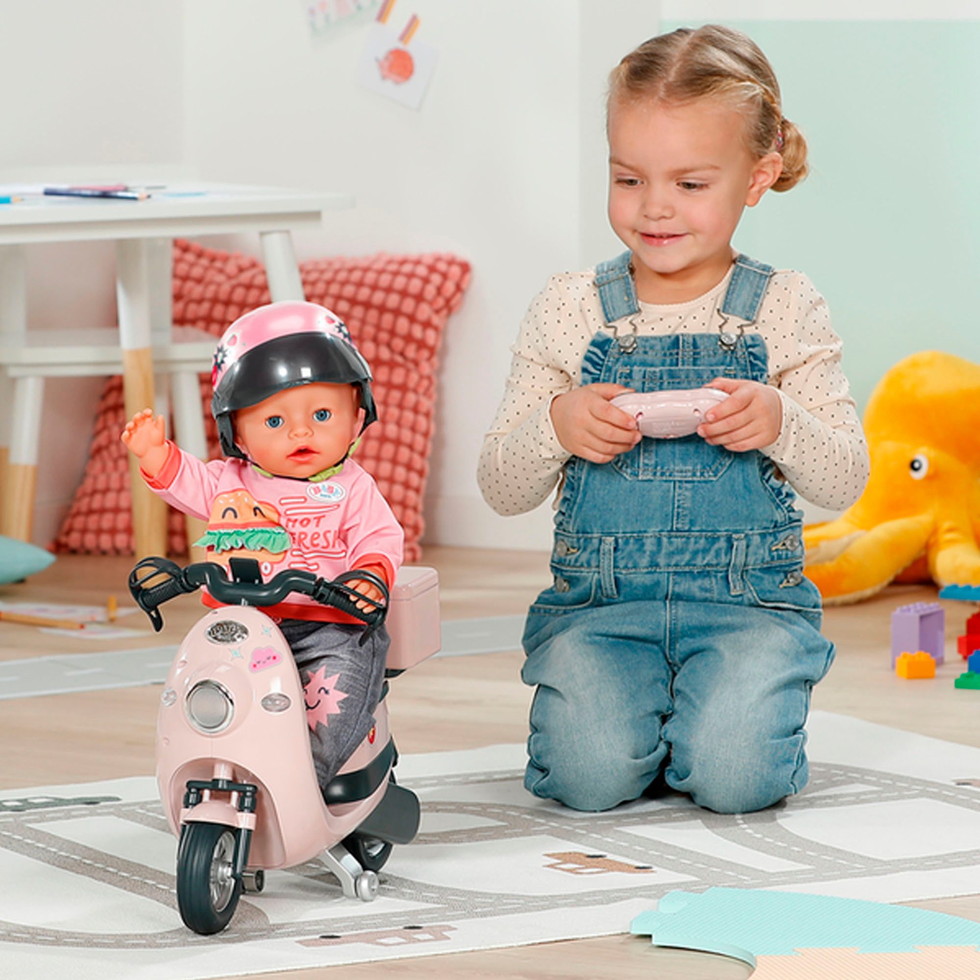 Baby Born Rc-motor E-scooter voor poppen