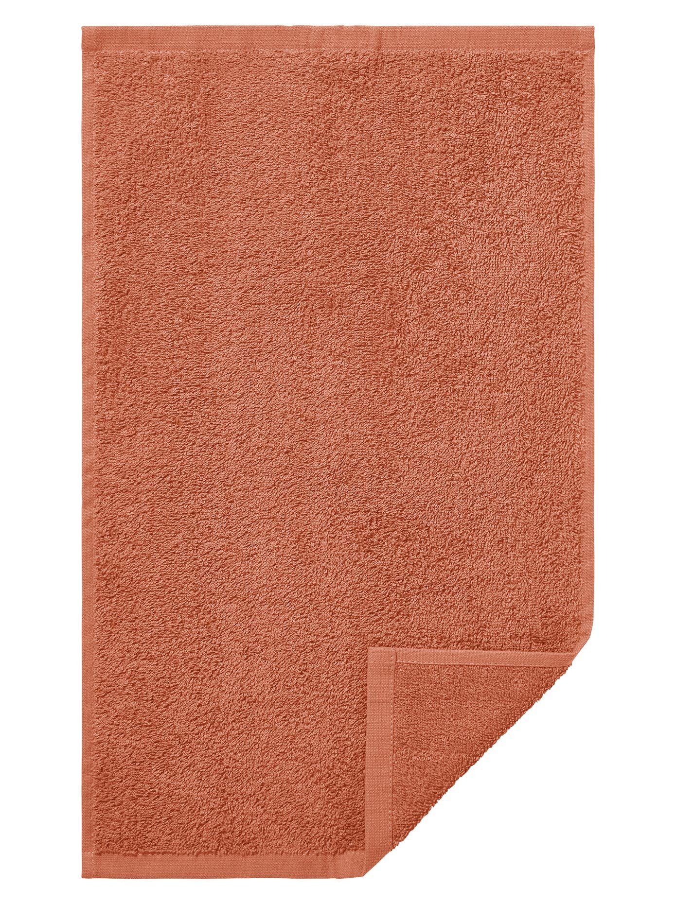 wäschepur Handdoek (1 stuk) handdoeken oranje
