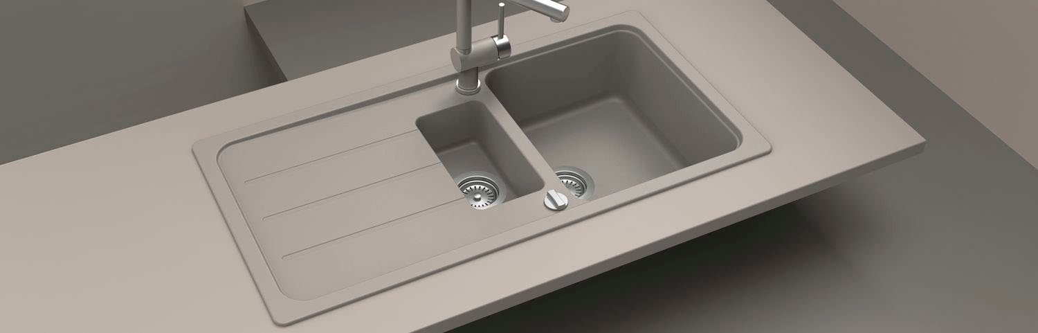 Schock Granieten spoelbak Formhaus met uitlekbak