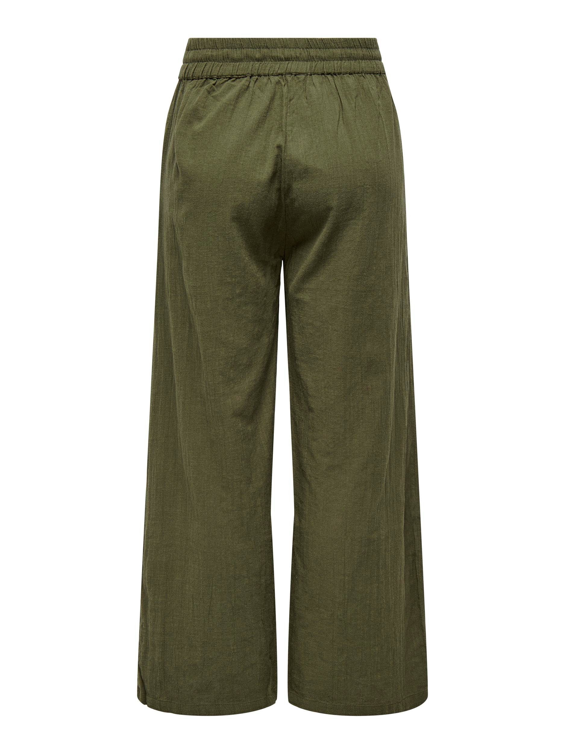 Only Comfortbroek ONLTIZANA COTTON LOOSE PANTS WVN