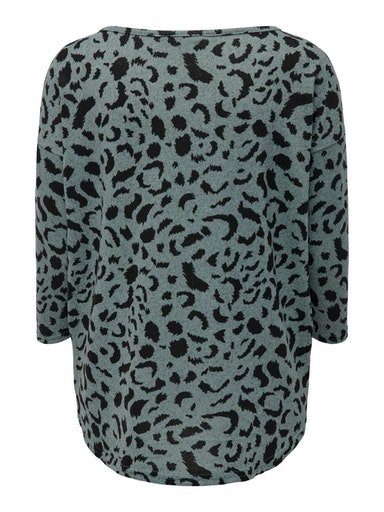Only Shirt met 3/4 mouwen ONLELCOS 4/5 AOP TOP JRS