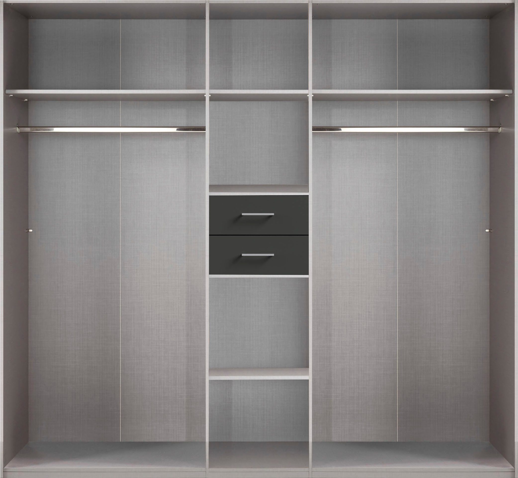 Wimex Kledingkast Diver draaideurkast met spiegel, 180, 225 of 270cm breed Bestseller slaapkamerkast optioneel met 3 binneninrichtingen