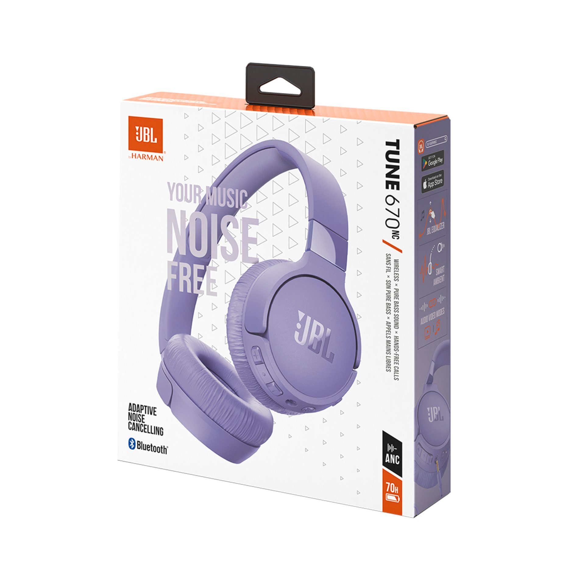 JBL Bluetooth-hoofdtelefoon Tune 670NC