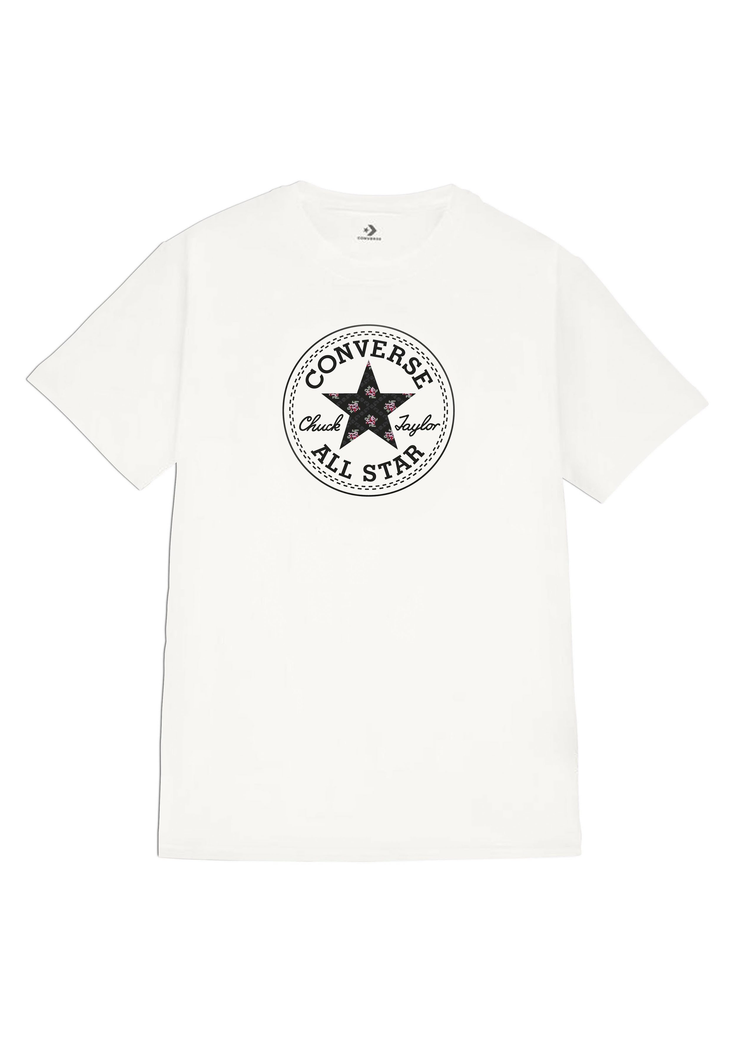 Converse T-shirt WOMEN'S CONVERSE CRAFTED CHUCK TAYLOR T-SHIRT (1-delig)