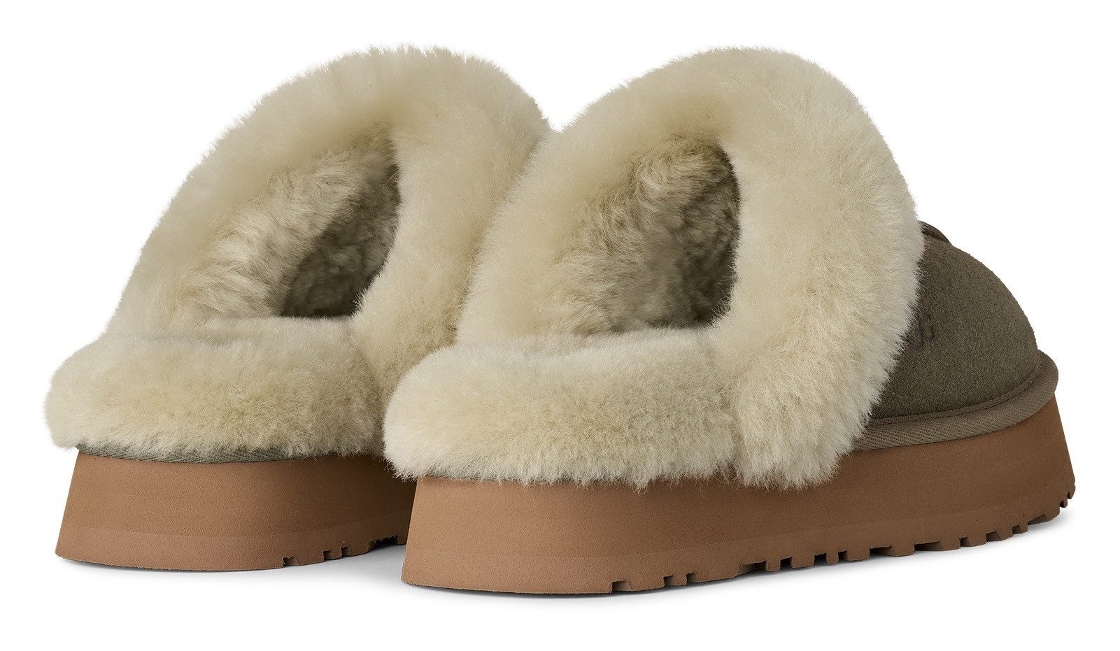 UGG Pantoffels DISQUETTE Huisslippers, huisschoen, klomp met trendy plateau