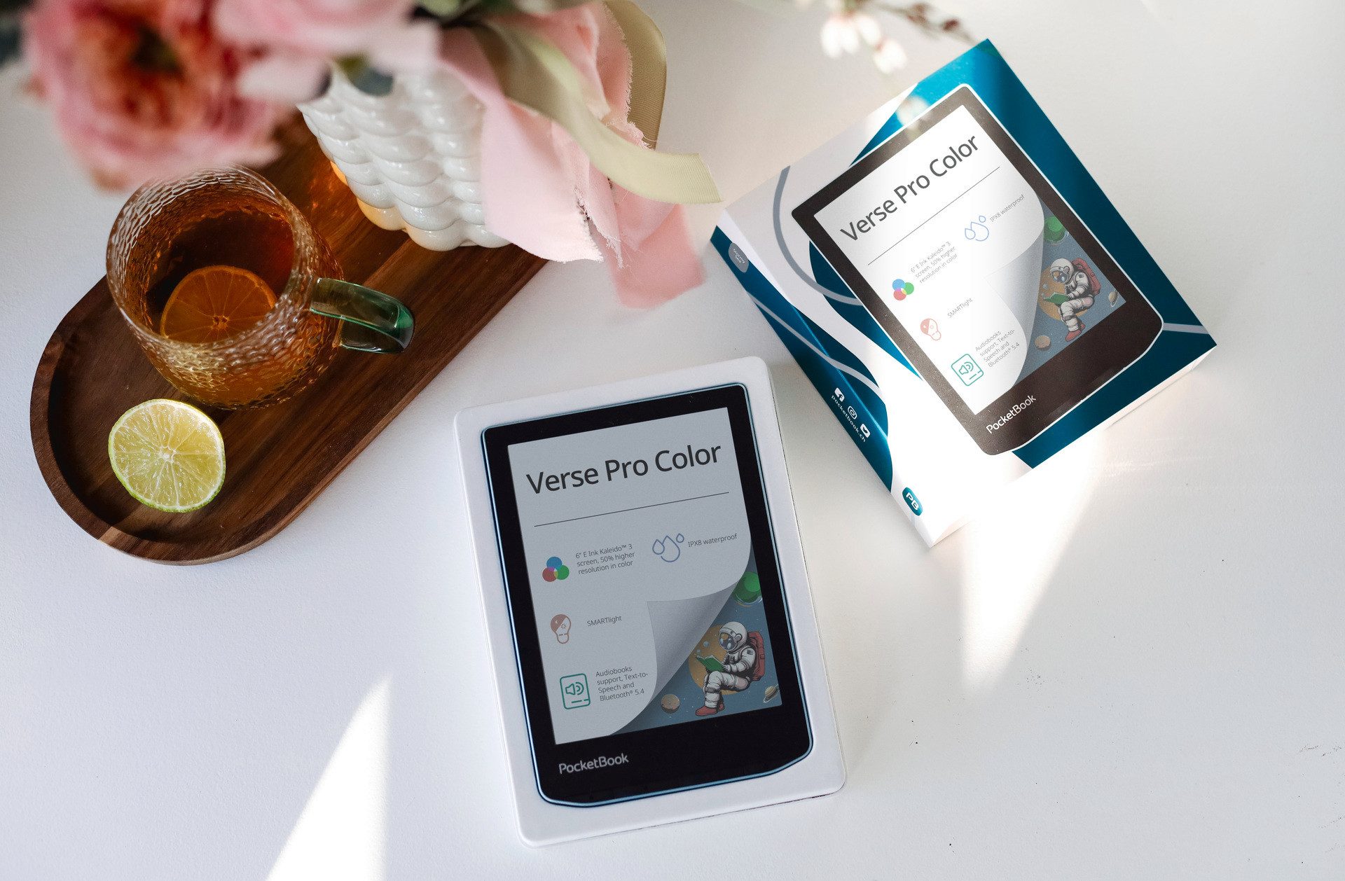 PocketBook E-reader Verse Pro Color - DACH-Version, 6", Linux