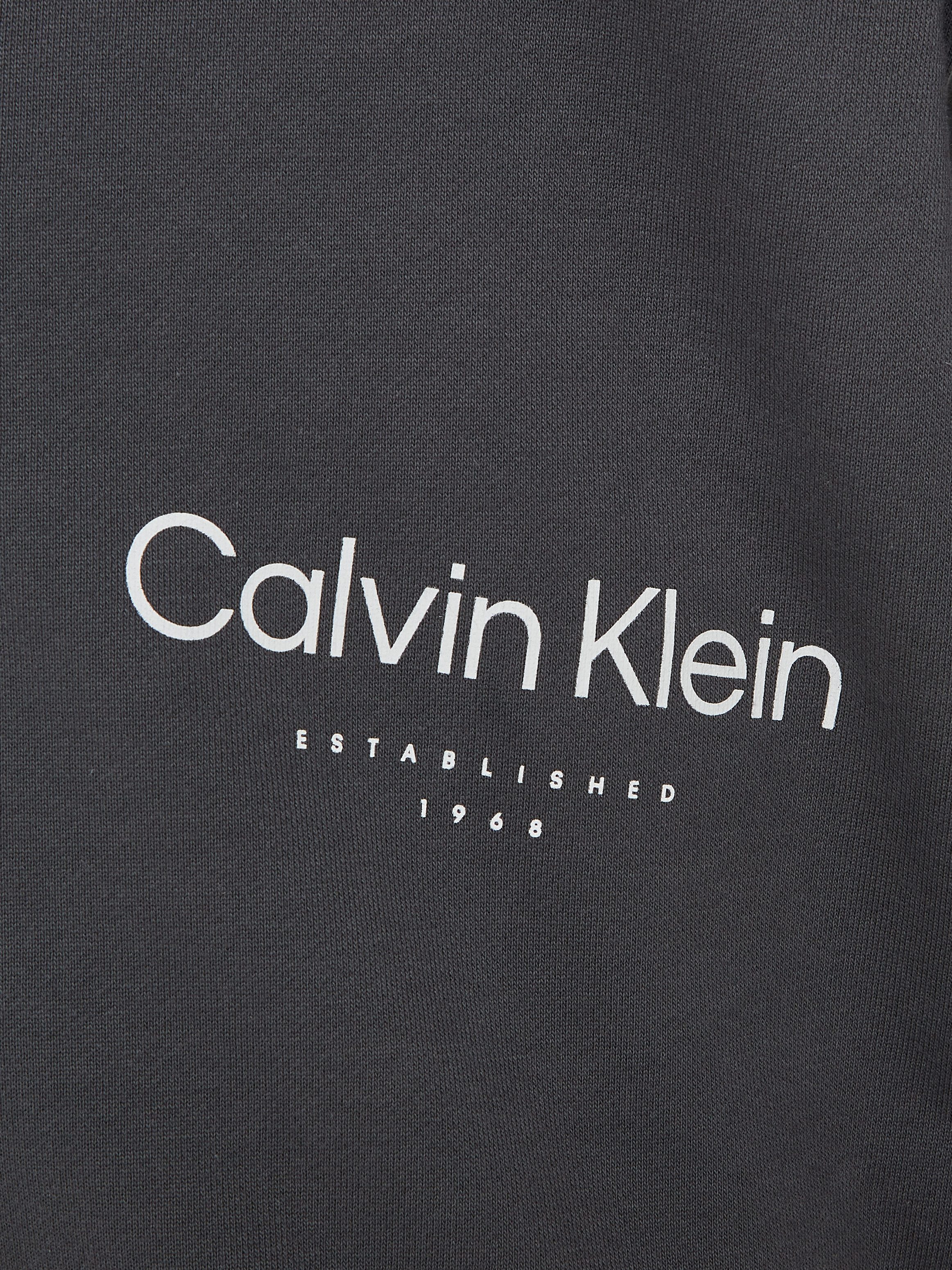 Calvin Klein Sweatshirt BT_OFF PLACEMENT LOGO SWEATSHIRT in grote maten met logo-opschrift