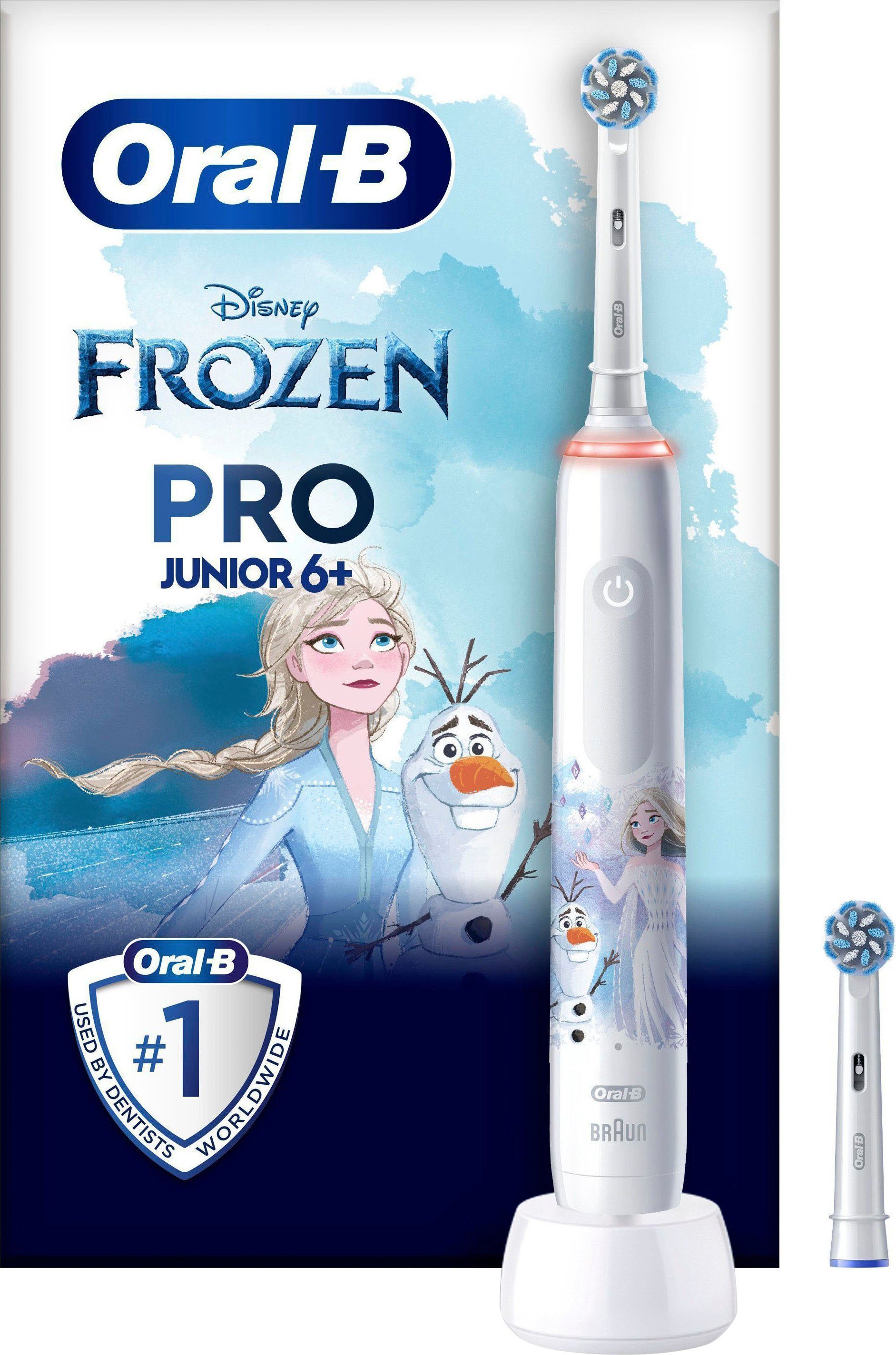 oral b elektrische tandenborstel pro junior wit