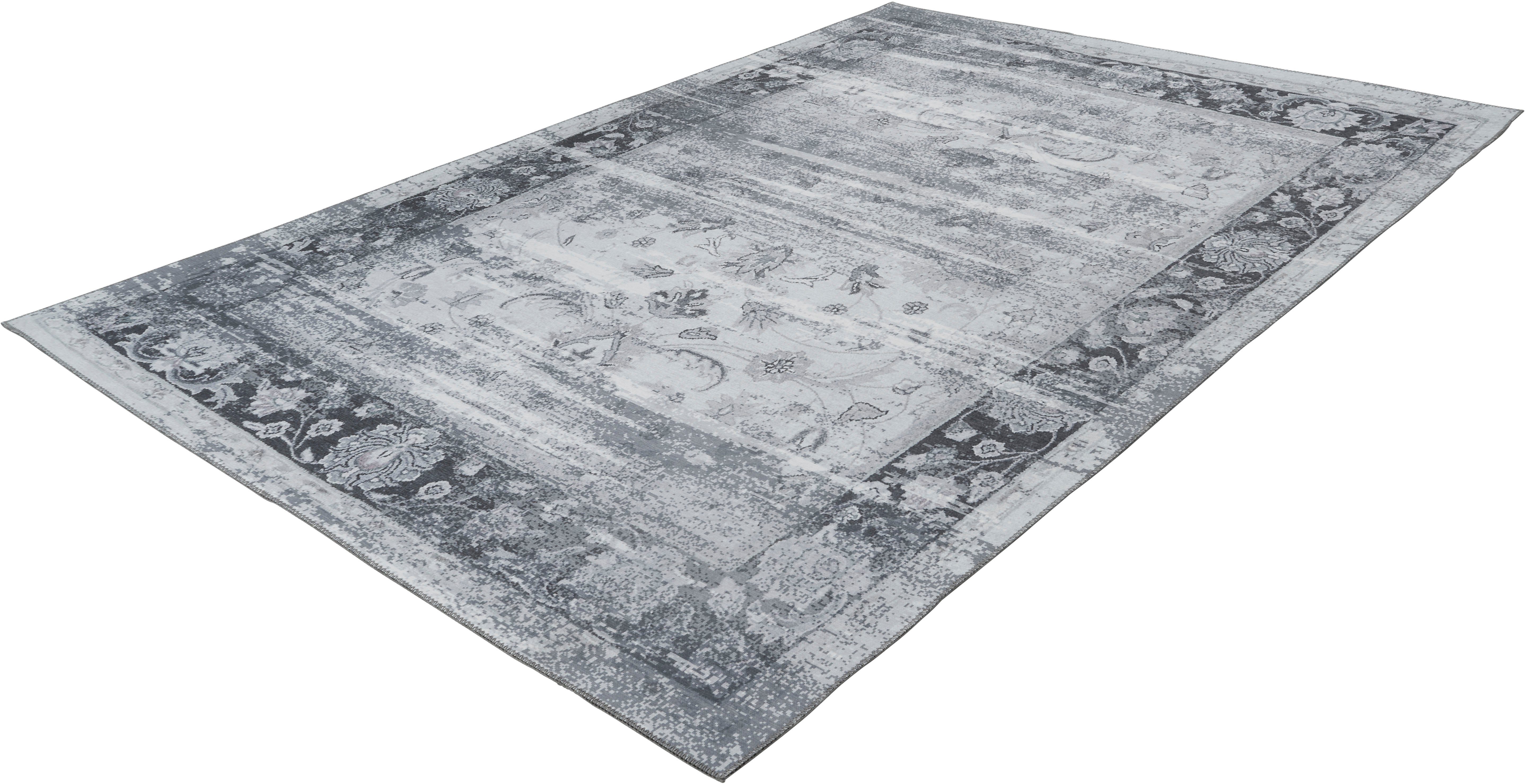 aRTE ESPINA Vloerkleed Galaxy 1200 moderne vloerkleden maat 80 cm x 150 cm x 6 mm grijs
