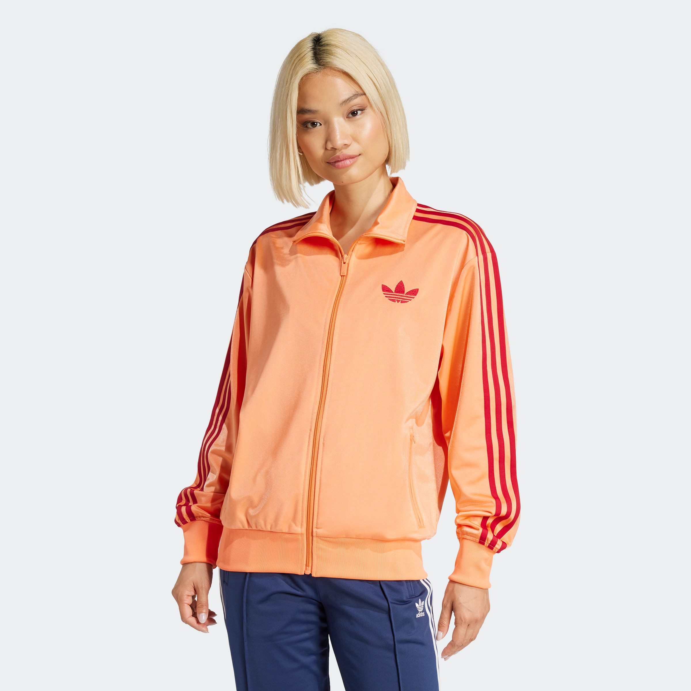adidas Originals Outdoorjack FIREBIRD TT dames wandelen & outdoor maat XS oranje