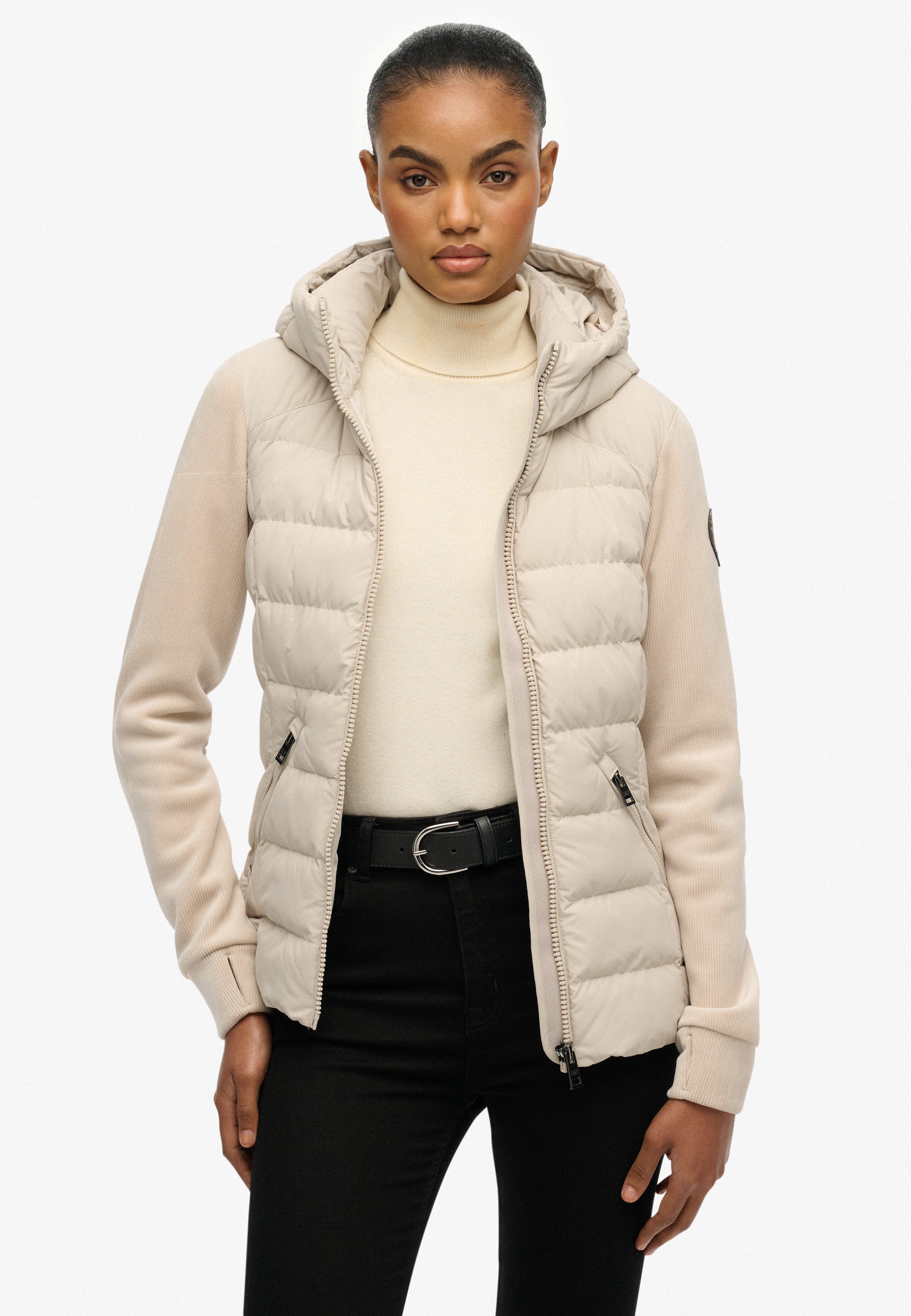 Superdry Gewatteerde jas HOODED FUJI STORM JACKET