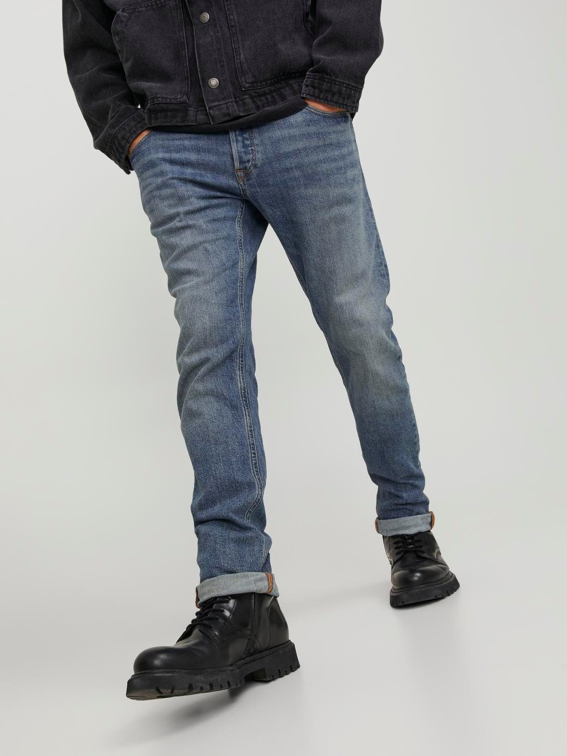Jack & Jones Slim fit jeans JJIGLENN JJCOLE AM 171 SN