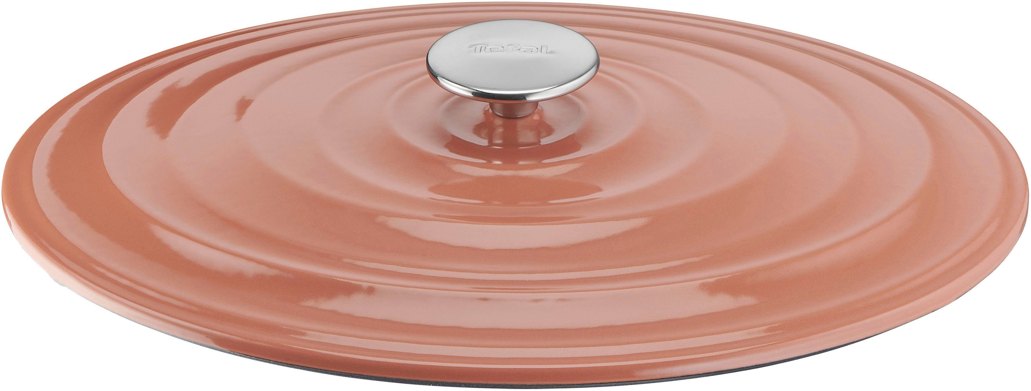 Tefal Braadpan LOV braadpan met deksel, Ø 34 cm, ovaal Inductie, geschikt voor alle soorten fornuizen, incl. e-book (1-delig)