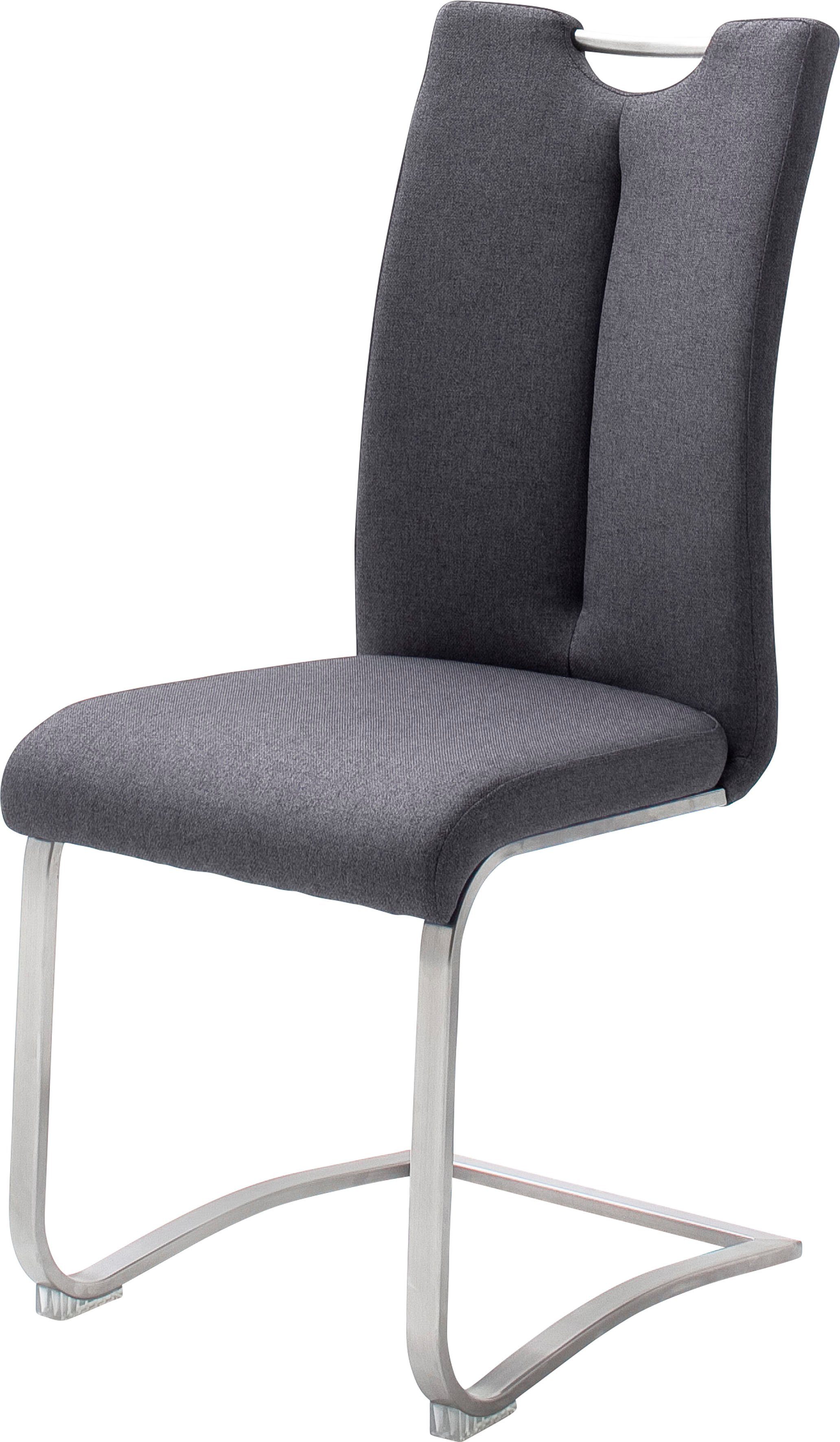 MCA furniture Vrijdragende stoel Artos XL set van 2, stoel met handgreep, belastbaar tot 140 kg (set, 2 stuks)