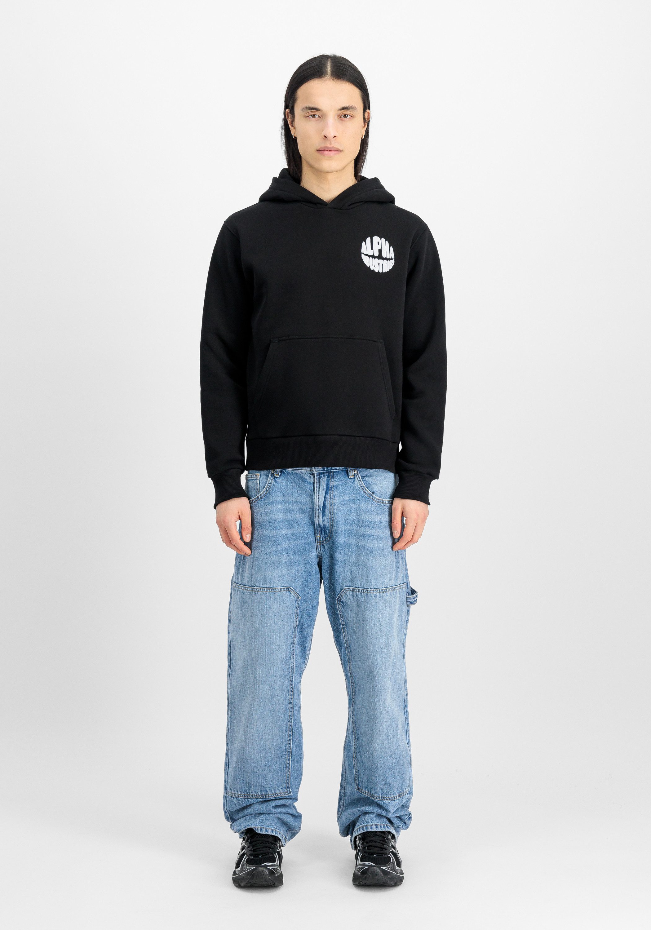 Alpha Industries Hoodie Alpha Industries Men - Hoodies Logo Hoodie Backprint