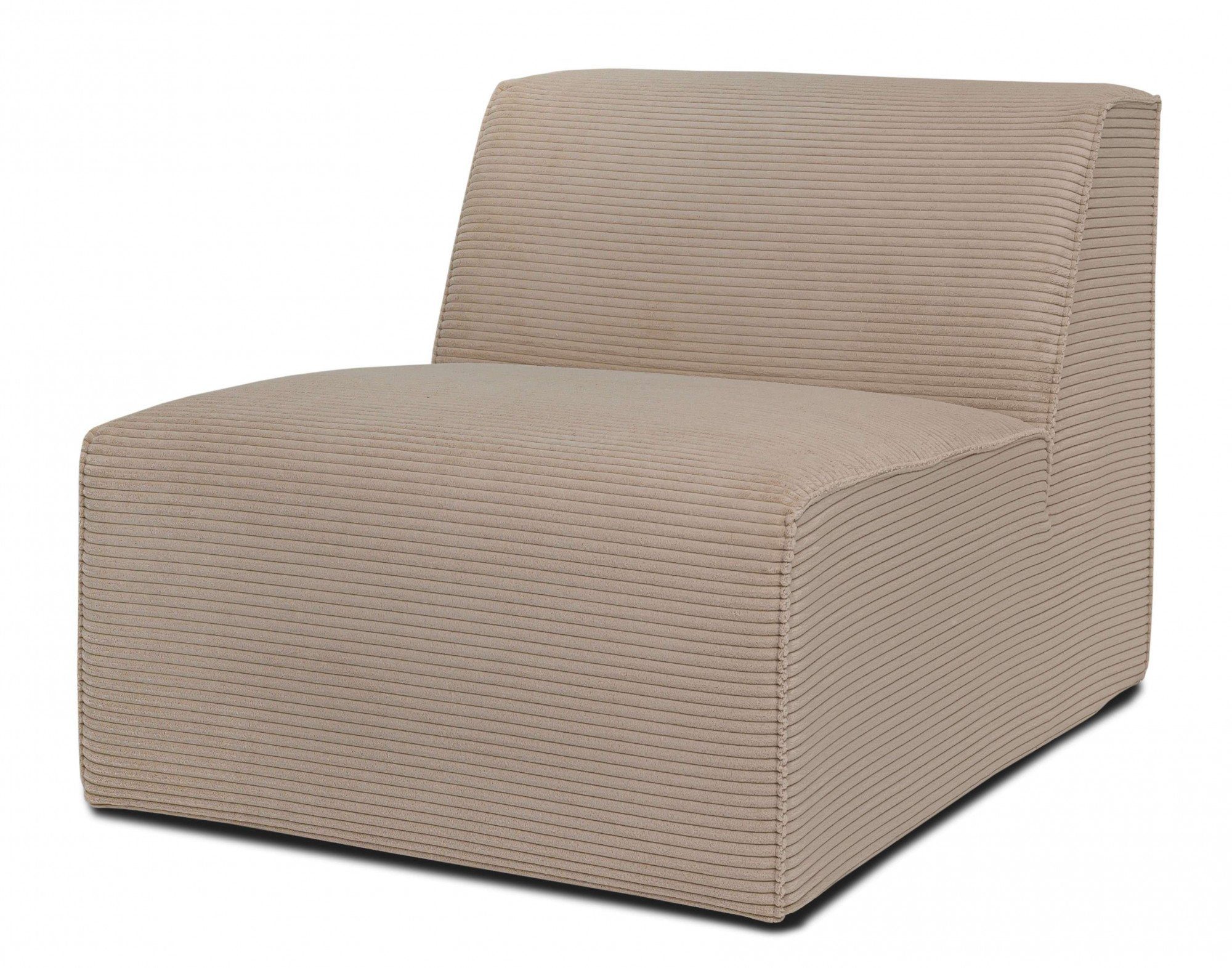 INOSIGN Sofaelement Clayton met een trendy ribfluwelen bekleding