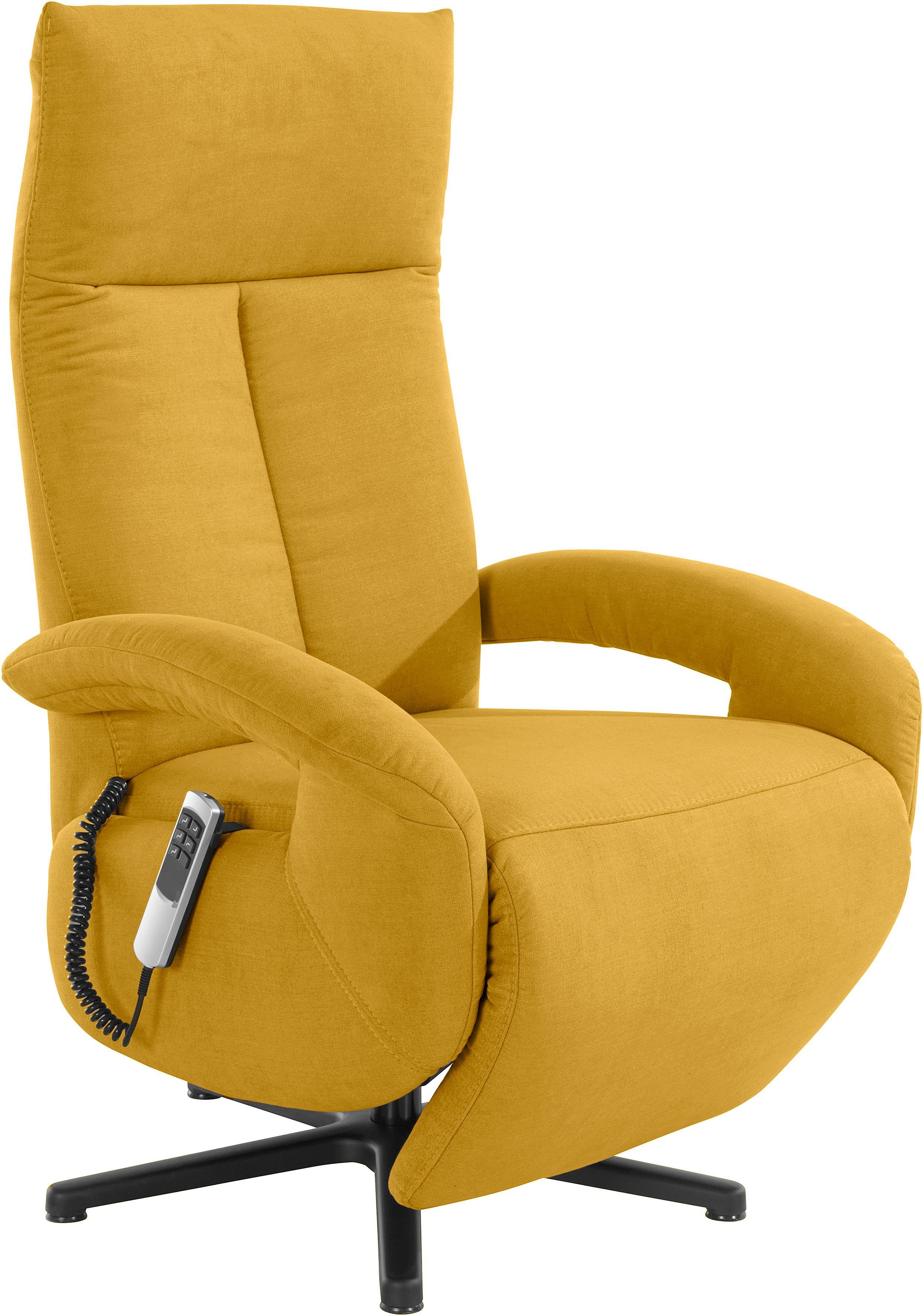 sit&more Relaxfauteuil Tycoon naar keuze handmatig, met twee motoren of met accu of met 2 motoren