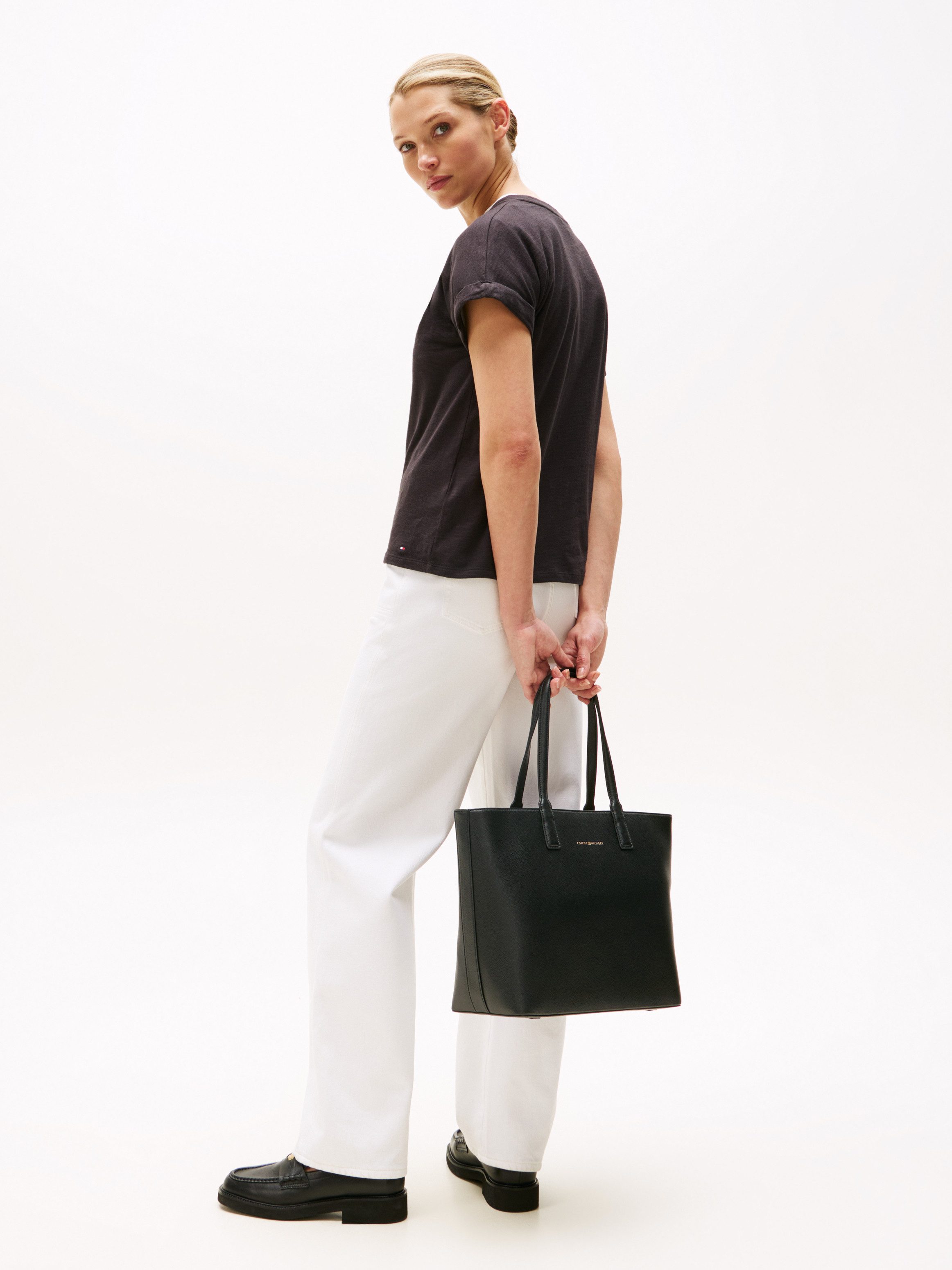 Tommy Hilfiger Draagtas TH LOGOTAPE TOTE