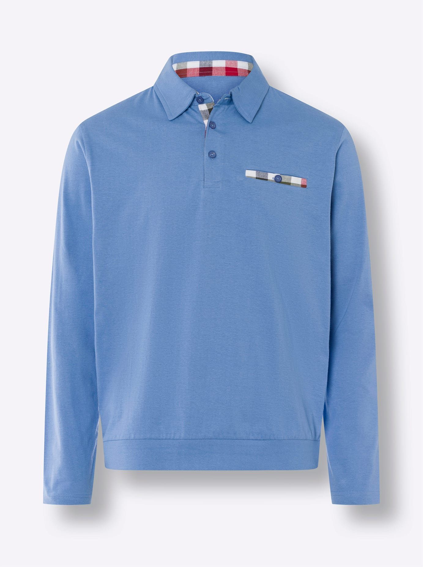 Classic Poloshirt met lange mouwen (1-delig)