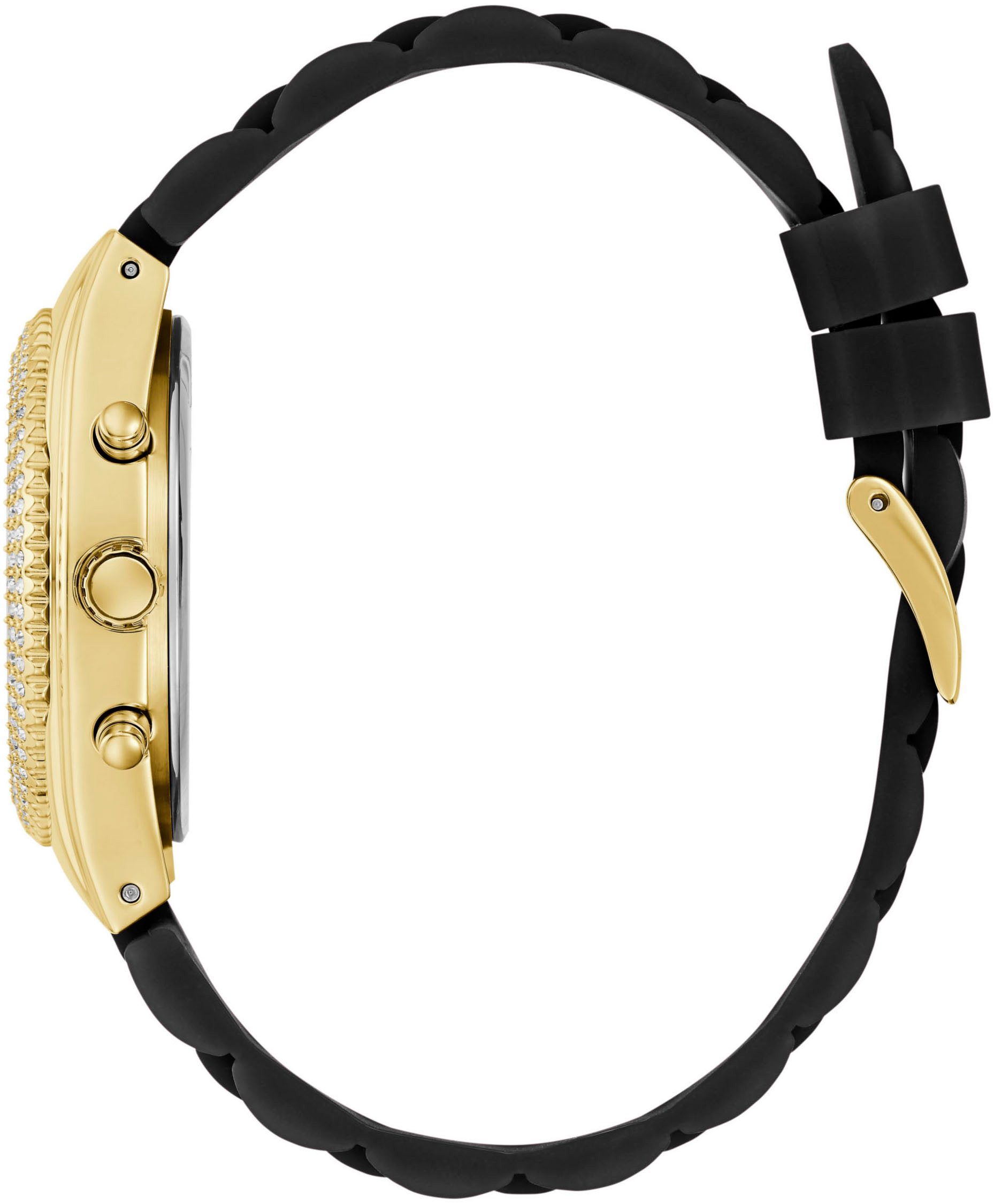 Guess Multifunctioneel horloge JELLY Quartzhorloge, horloge, damenuur, datum, 12/24-uurs weergave