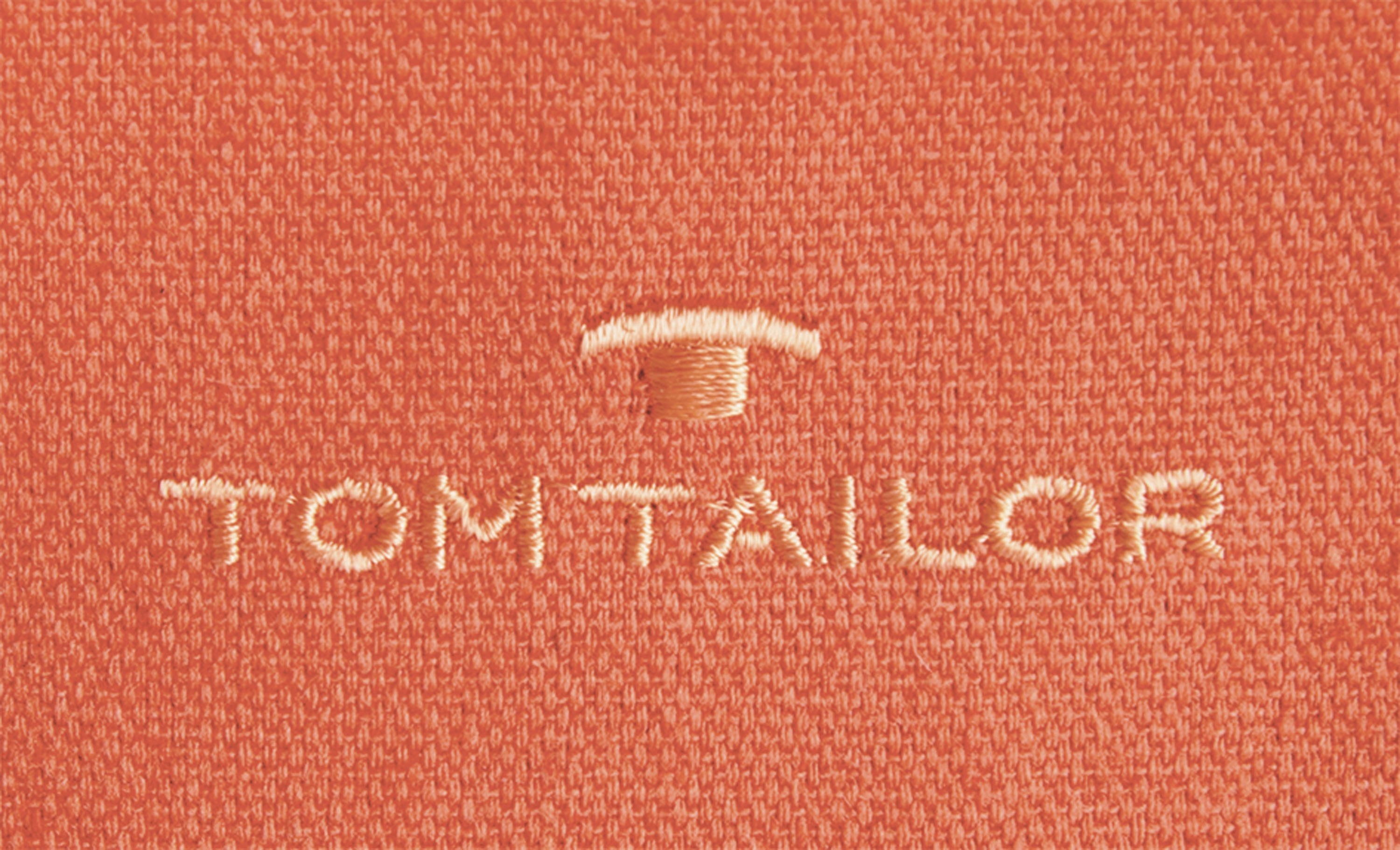 TOM TAILOR HOME Sierkussen Dove Signature met paspel, kussenovertrek zonder vulling(1 stuk)