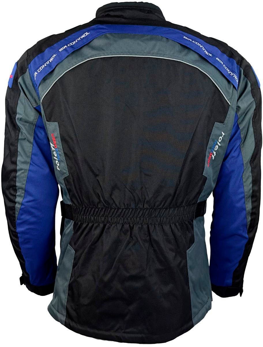 roleff Bikerjack Liverpool RO Unisex, met veiligheidsstrepen, 4 zakken