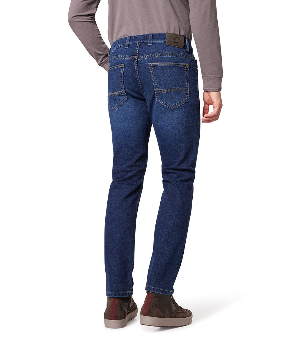 Pioneer Authentic Jeans Straight jeans Rando dikke naden