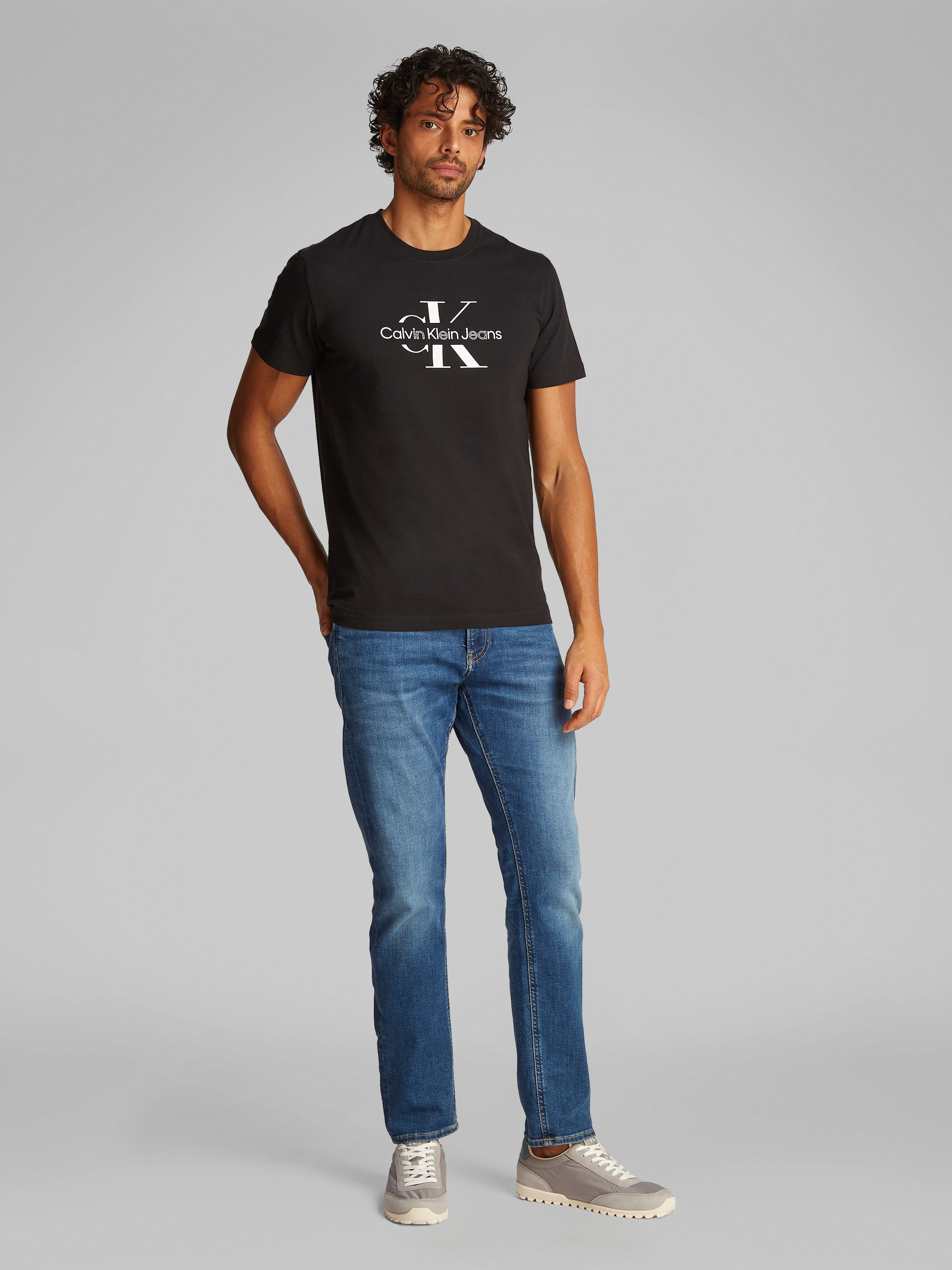 Calvin Klein T-shirt DISRUPTED OUTLINE MONOLOGO TEE