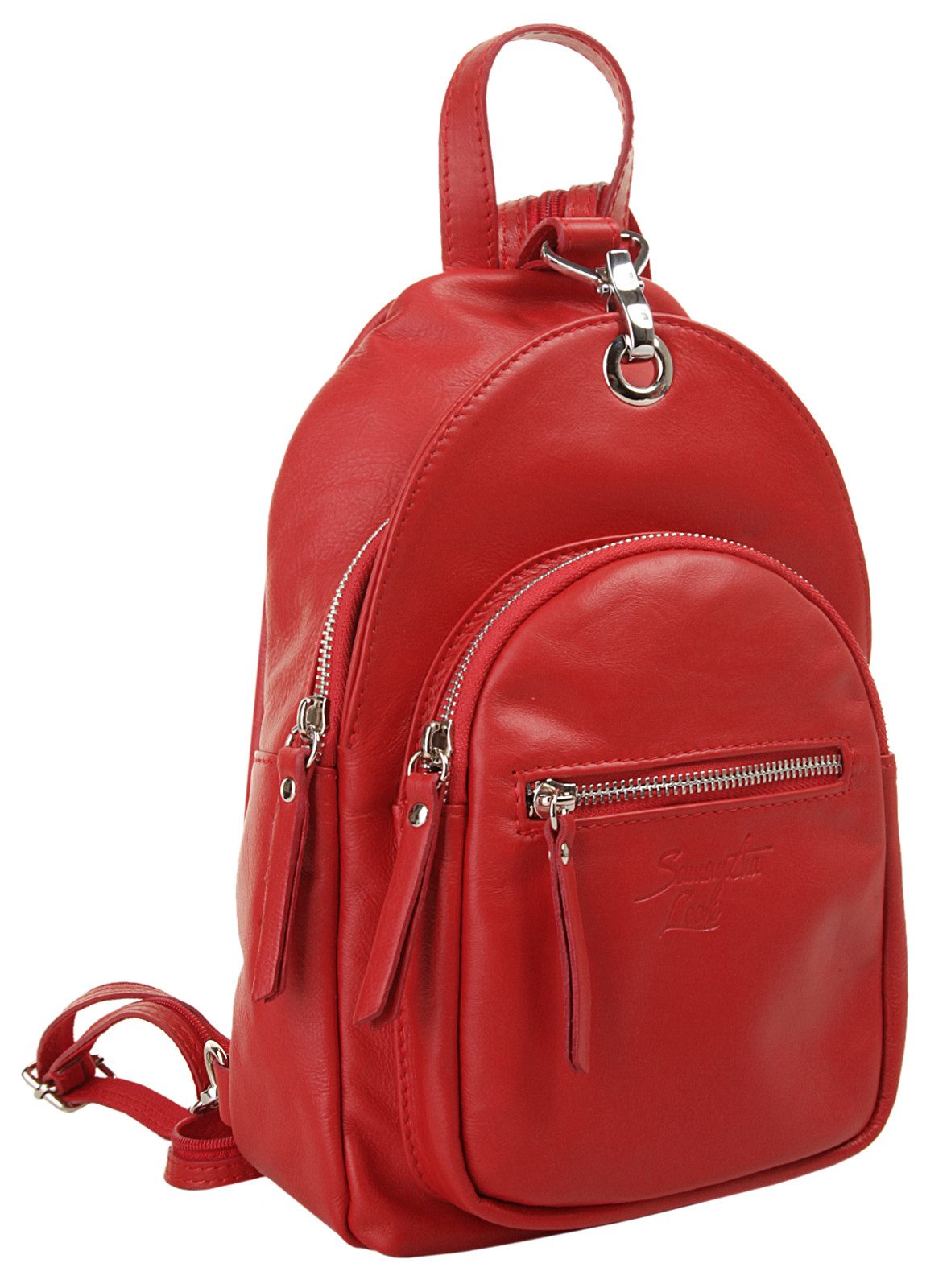 Samantha Look Rugzak echt leer, made in italy