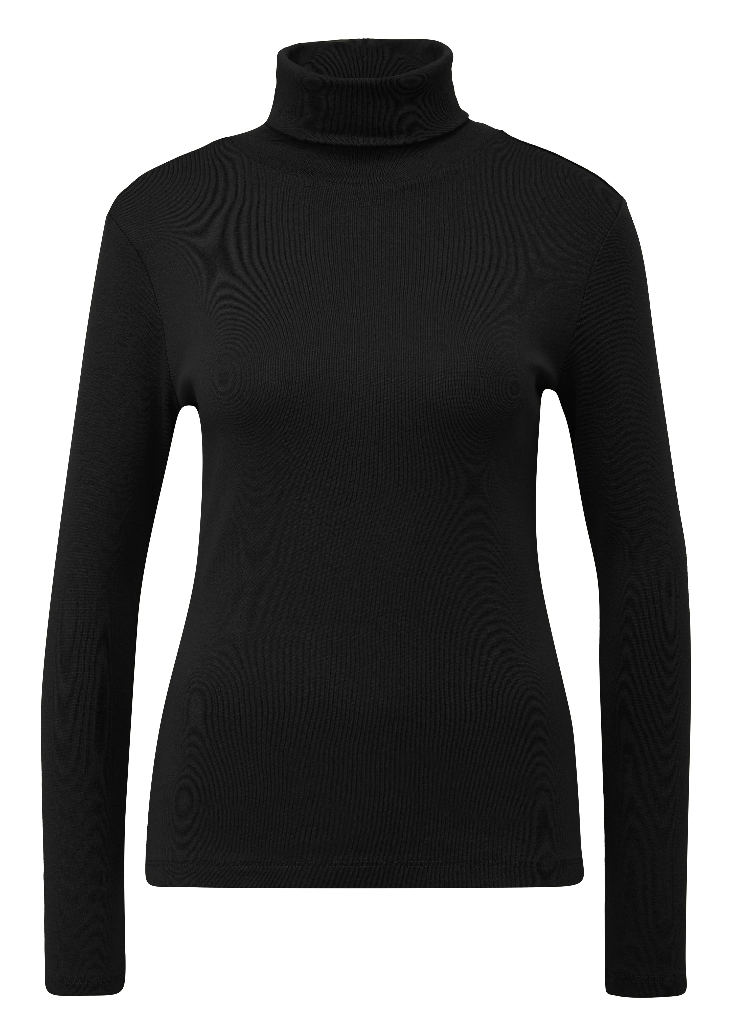 s.Oliver Colshirt in rib-look