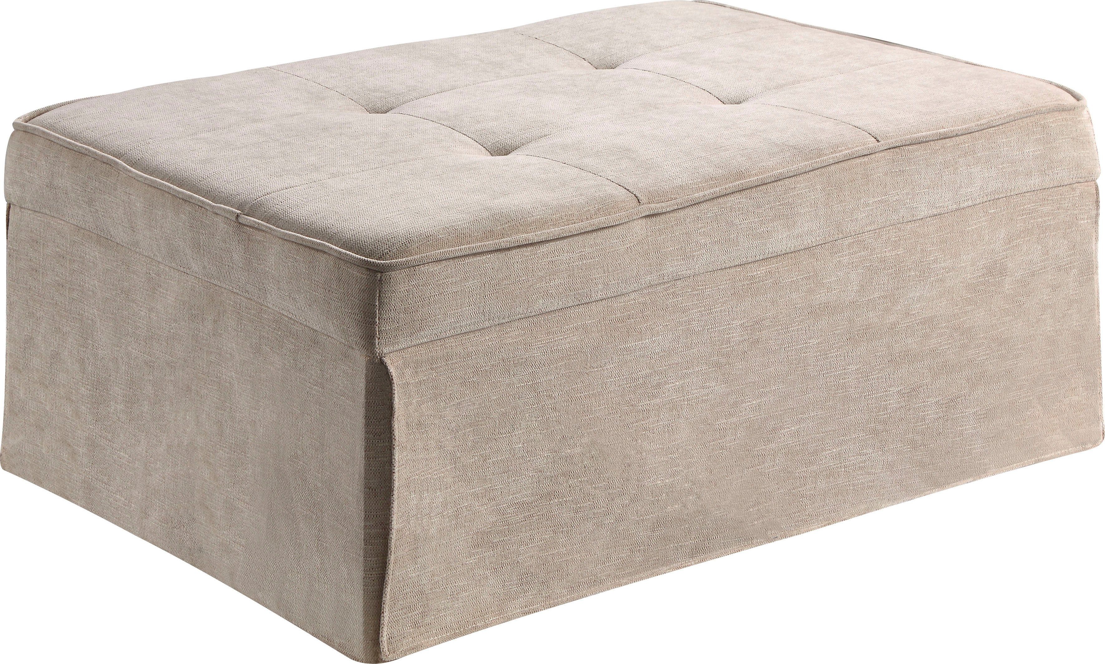 ATLANTIC home collection Slaapbank Finn te veranderen in een loungestoel, relaxfauteuil en logeerbed, incl. kussen