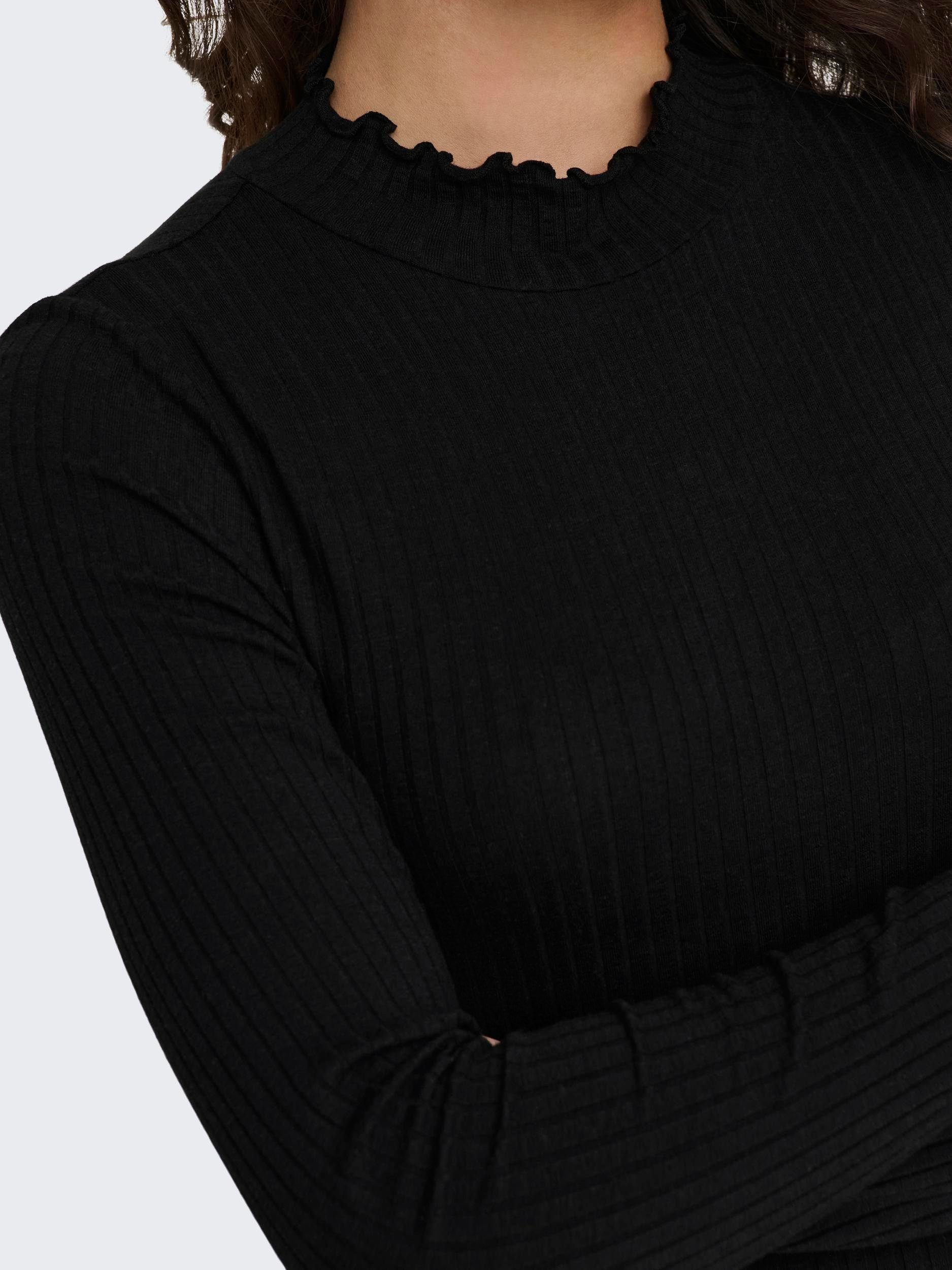 JDY Shirt met lange mouwen JDYFRANSISKA L/S HIGHNECK TOP JRS NOOS