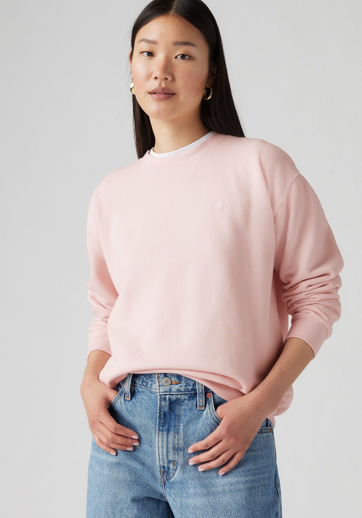 Levi's® Sweatshirt Everyday met klein logo op borsthoogte
