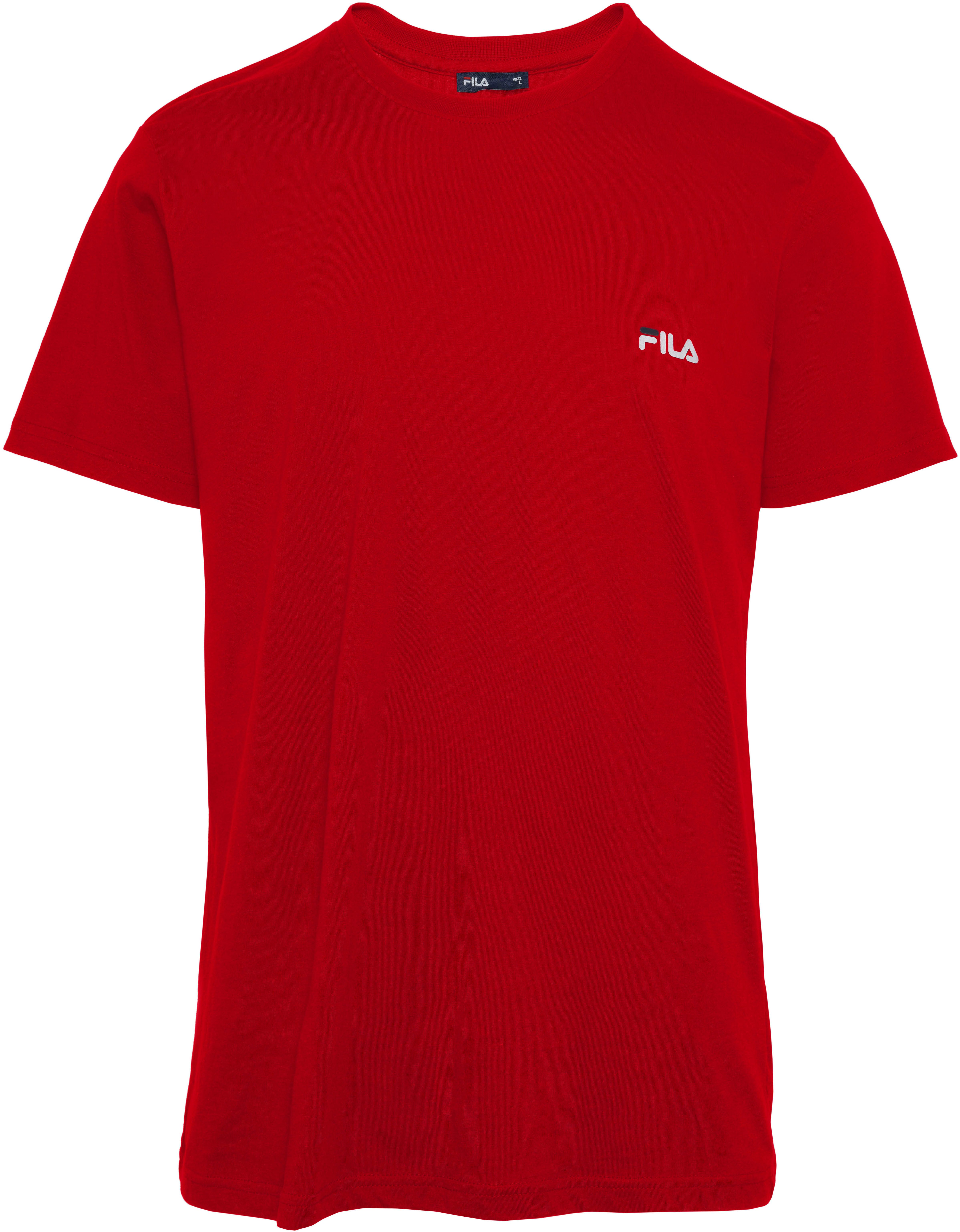 Fila Shortama Broek met elastische logoband en kortarmshirt (2-delig)