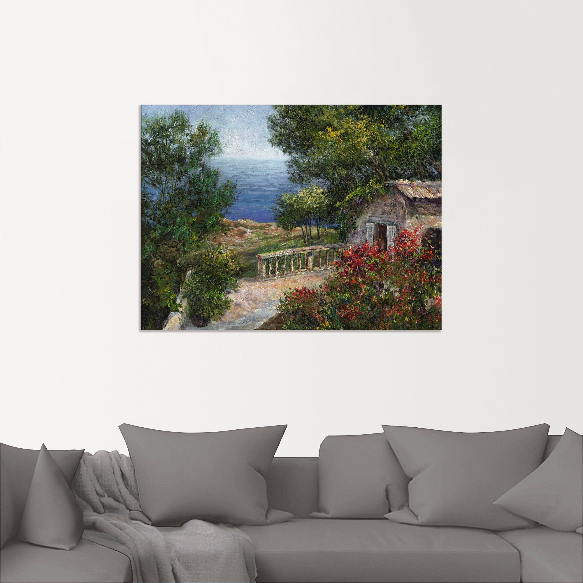 Artland Artprint Toscane I als artprint van aluminium, artprint voor buiten, artprint op linnen, poster in verschillende maten. maten